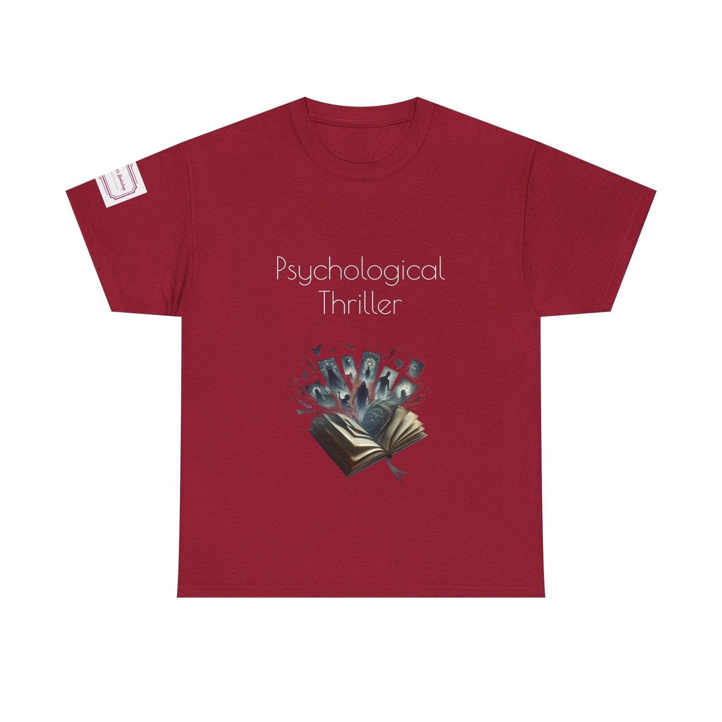 Fiction - Unisex Heavy Cotton Tee - Psychological Thriller - The Dreamer's Bookshop.