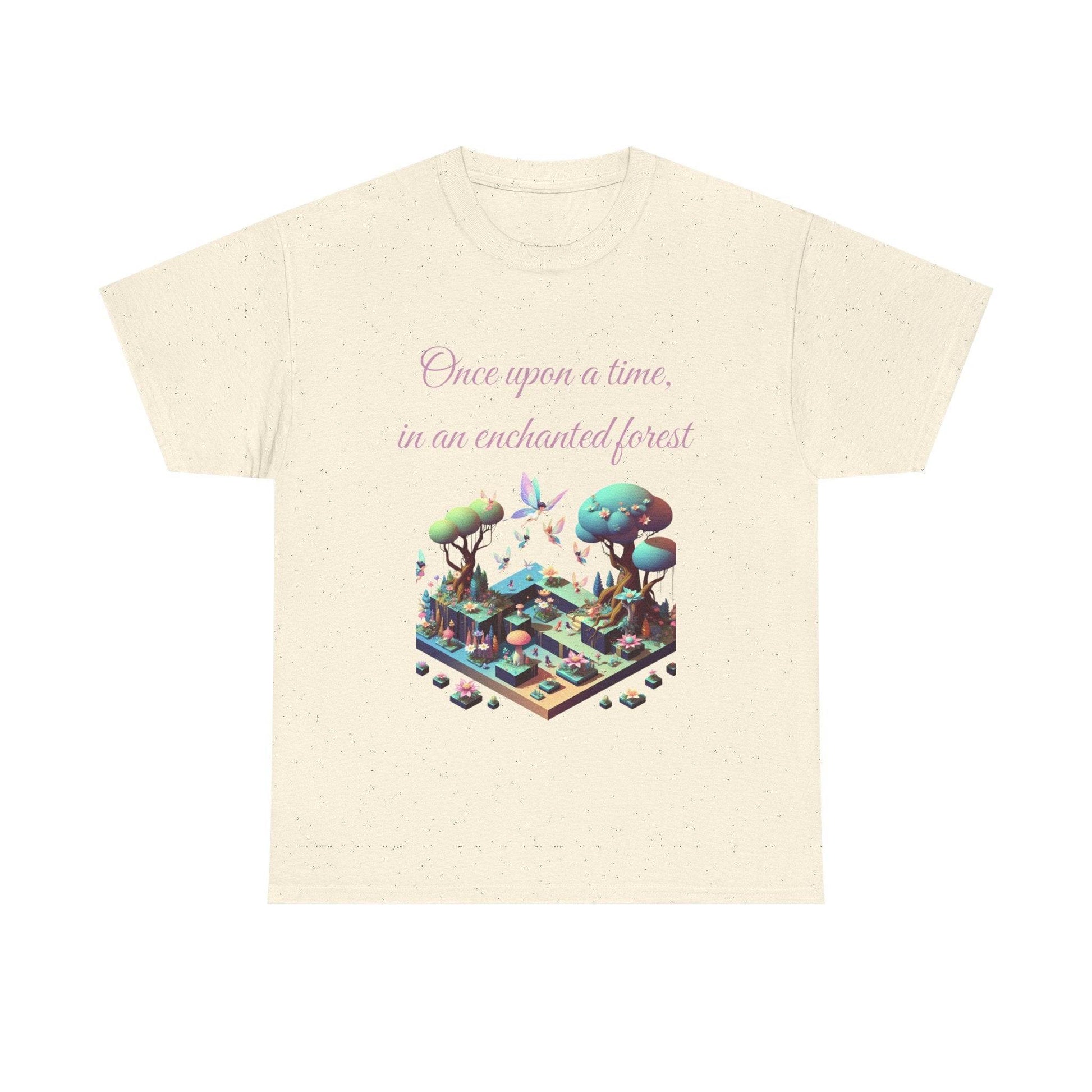 Enchanted Forest - Unisex Heavy Cotton Tee for Book Lovers - The Dreamer's Bookshop.