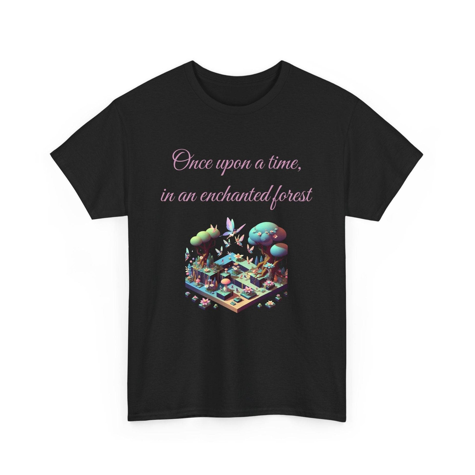 Enchanted Forest - A Unisex Heavy Cotton Tee - Perfect Gift for Book Lovers - The Dreamer's Bookshop.