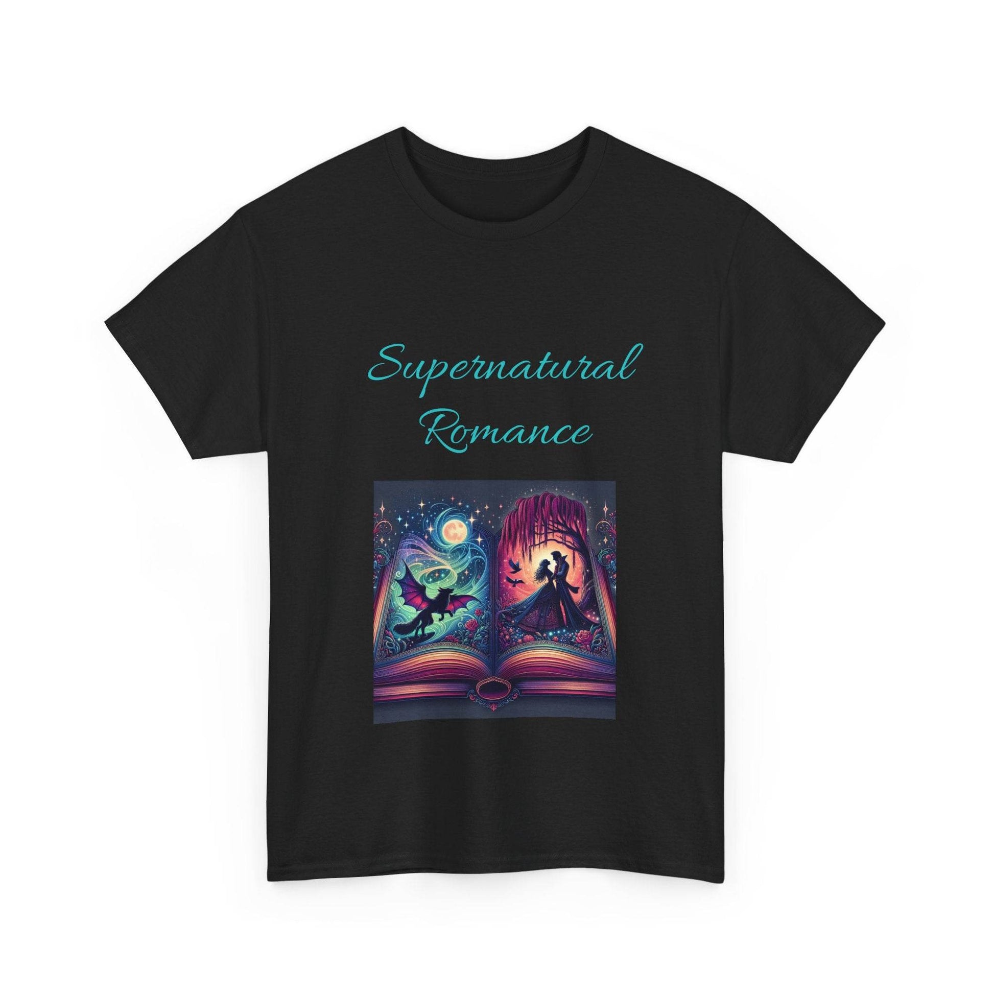 Fantasy - Unisex Heavy Cotton Tee - Supernatural Romance - The Dreamer's Bookshop.