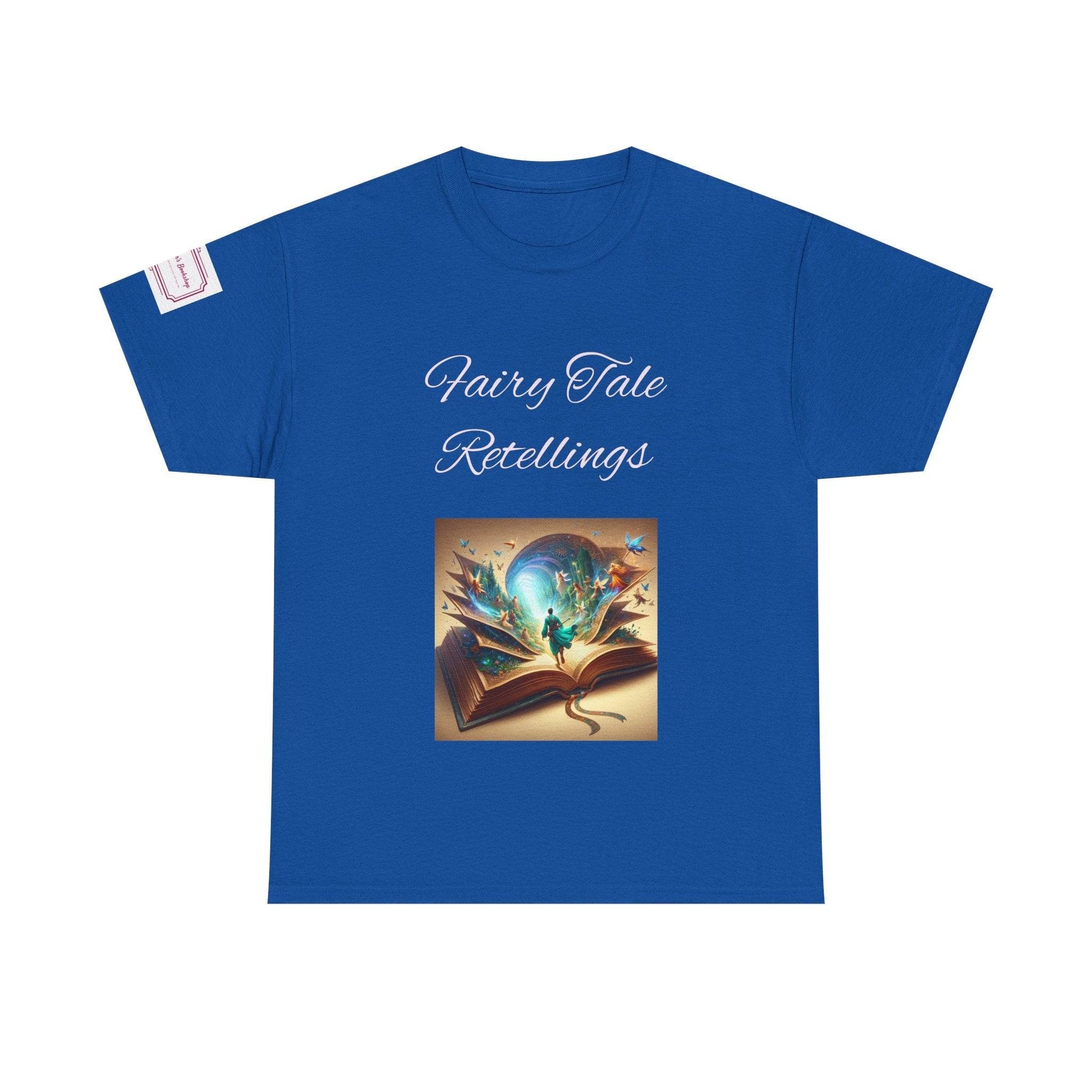 Fiction - Unisex Heavy Cotton Tee - Fairy Tale Retellings - The Dreamer's Bookshop.