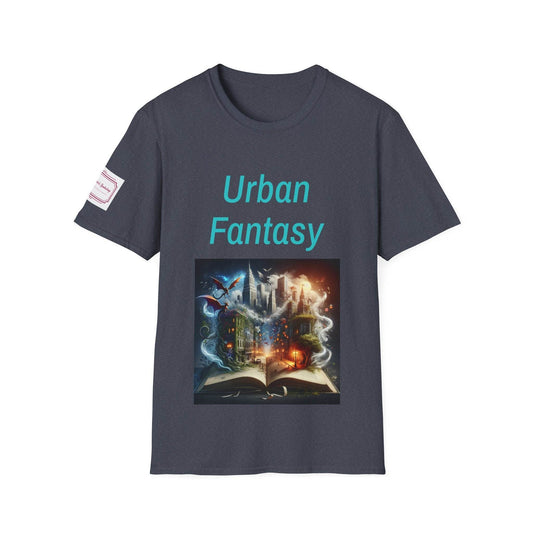 Urban Fantasy Unisex Softstyle T-Shirt - Magical Art Tee for Dreamers - The Dreamer's Bookshop.