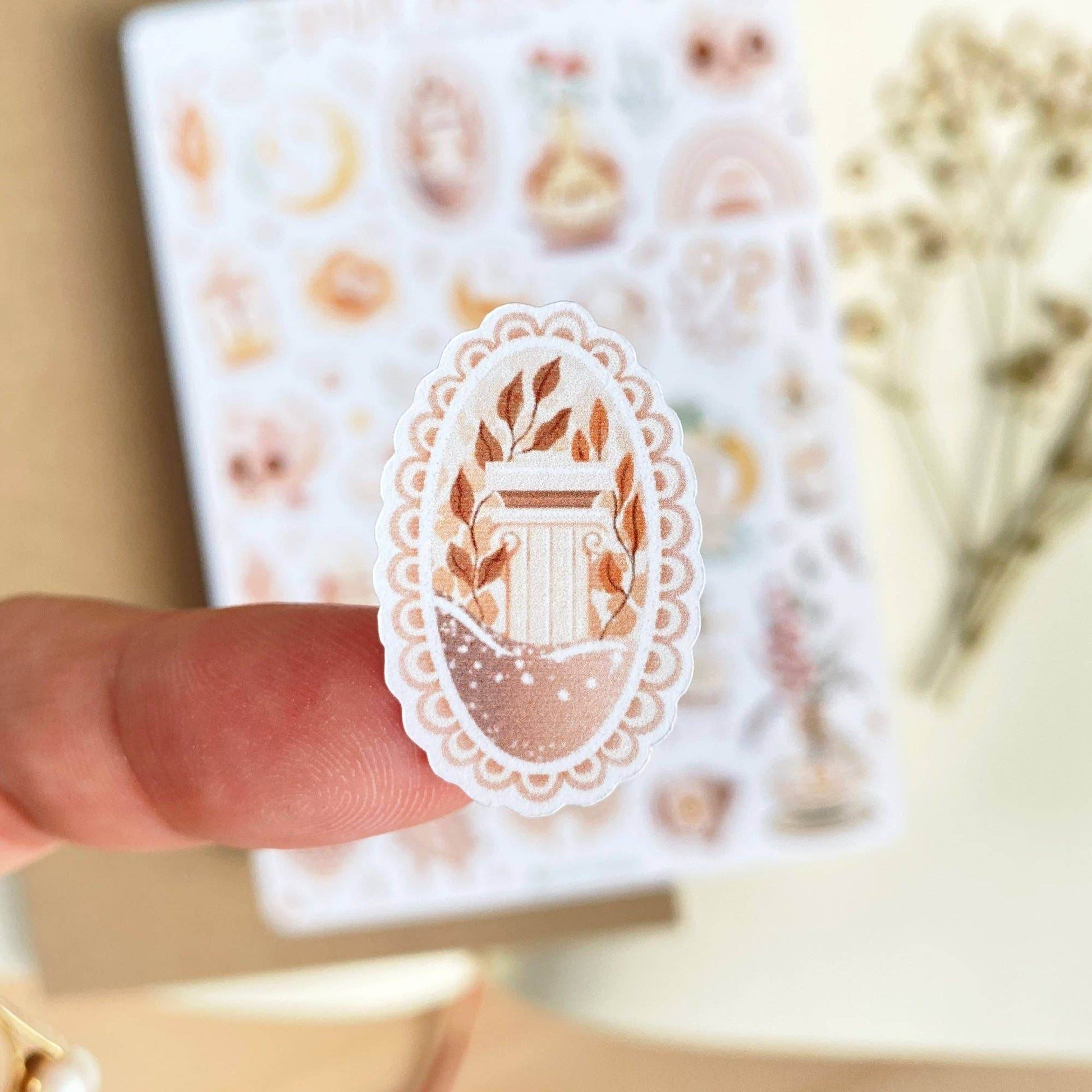 LETTOOn - Stickervel - Boho Mystery - The Dreamer's Bookshop.