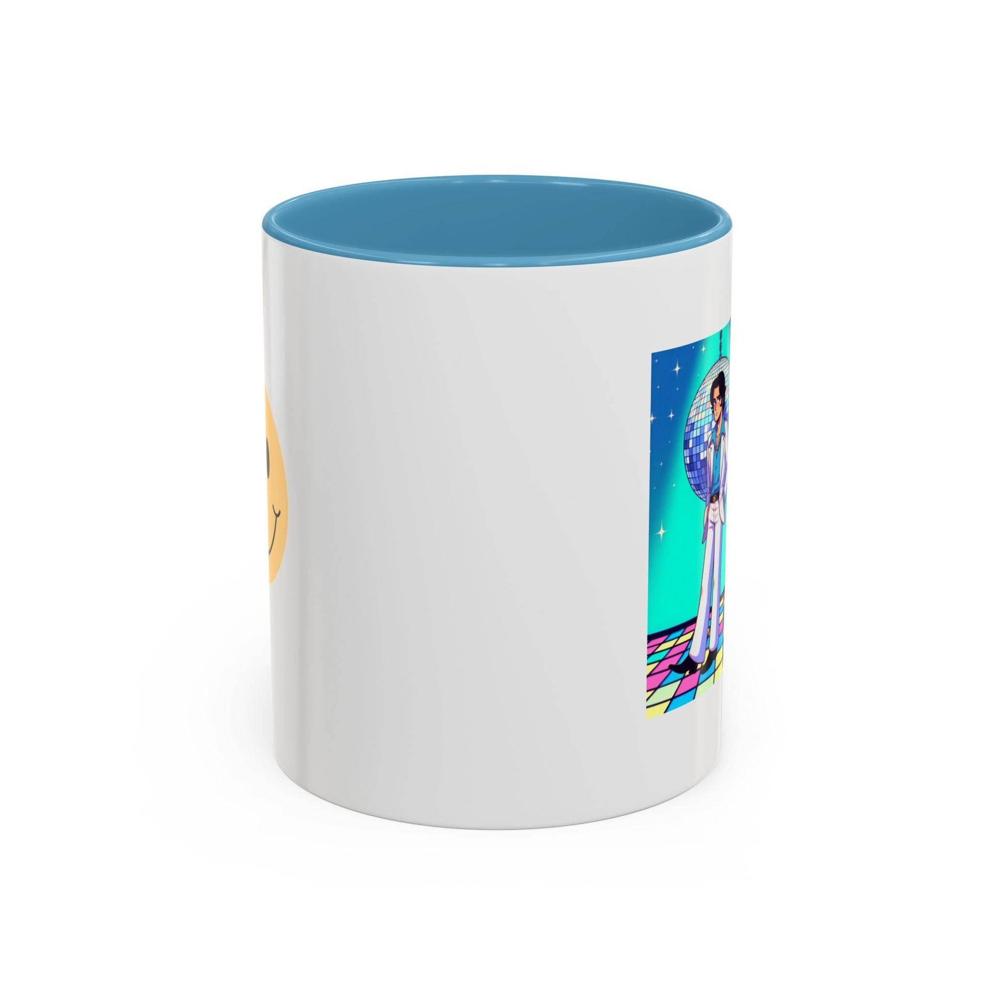 Party Vibe Accent Coffee Mug - Fun Reading Motivation Design - The Dreamer's Bookshop.