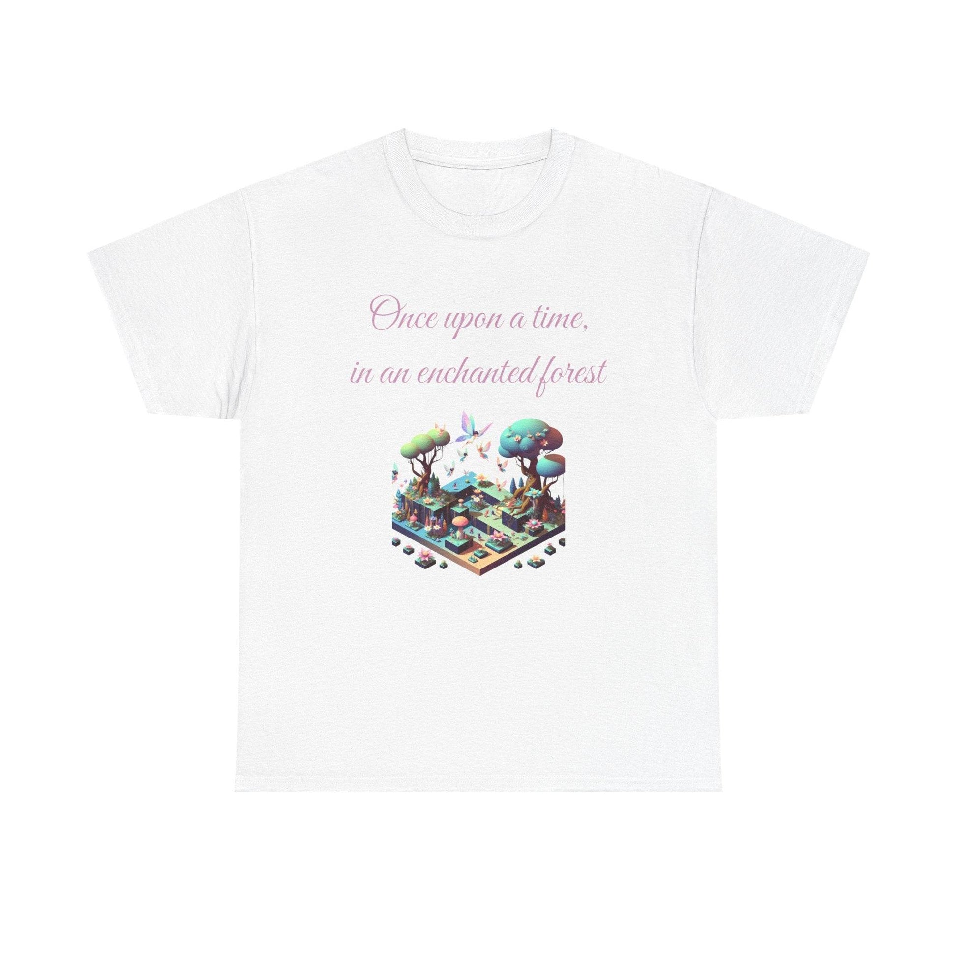Enchanted Forest - A Unisex Heavy Cotton Tee - Perfect Gift for Book Lovers - The Dreamer's Bookshop.
