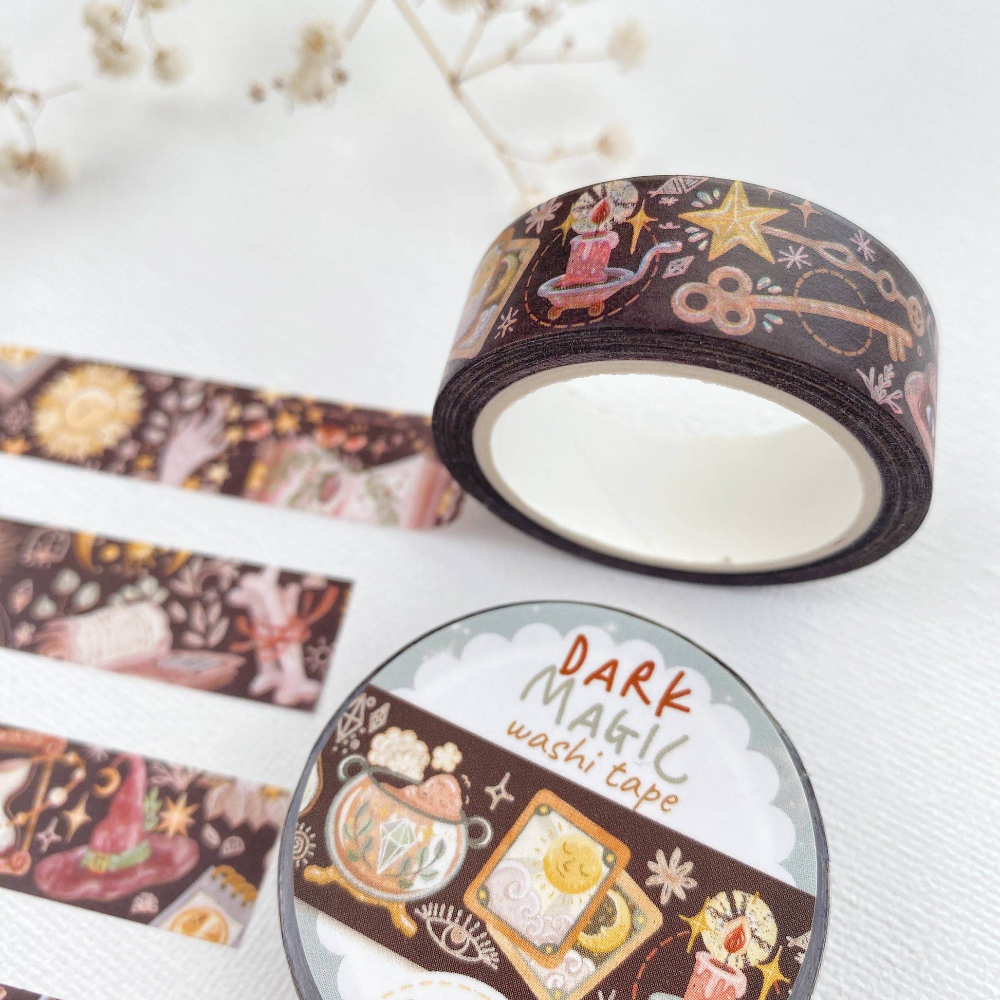 LETTOOn - Washi-tape - Dark Magic - The Dreamer's Bookshop.
