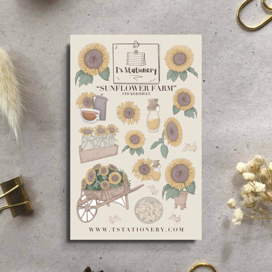 T's Stationery - „Zonnebloemboerderij” - The Dreamer's Bookshop.