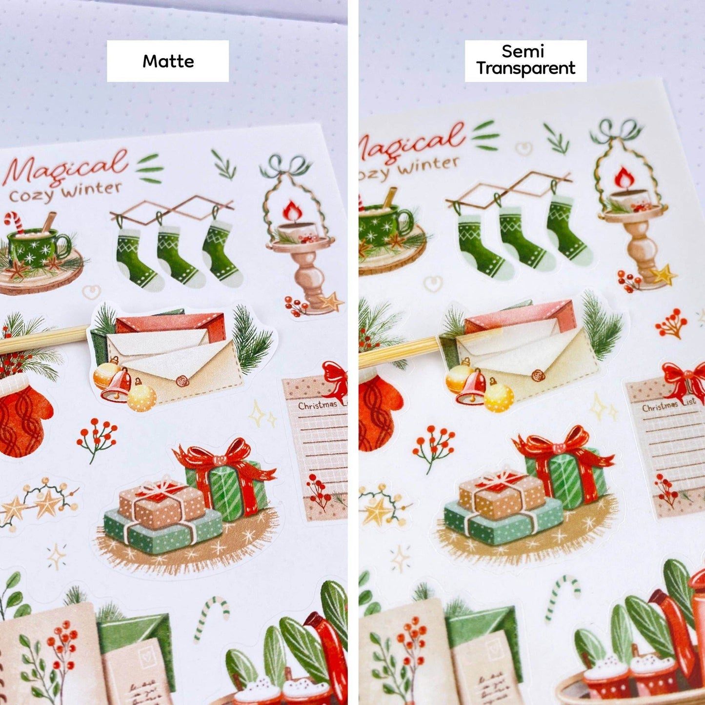 LETTOOn - Stickervel - Magische Gezellige Winter - The Dreamer's Bookshop.