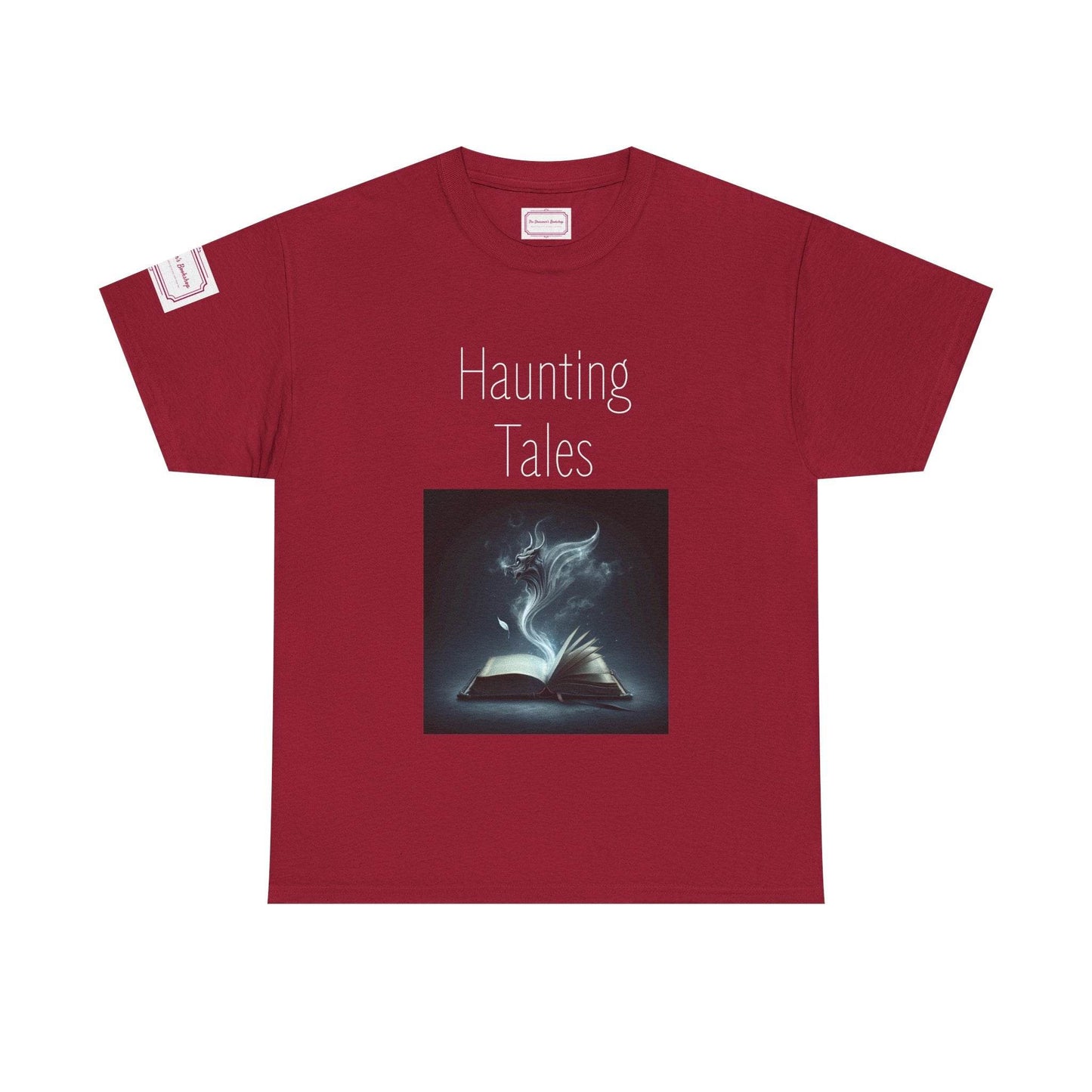 Haunting Tales - Unisex Heavy Cotton Tee - Perfect for Book Lovers - The Dreamer's Bookshop.