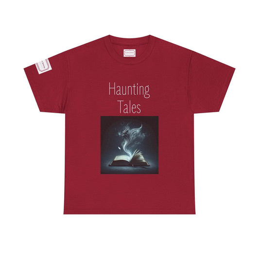 Haunting Tales - Unisex Heavy Cotton Tee - Perfect for Book Lovers - The Dreamer's Bookshop.