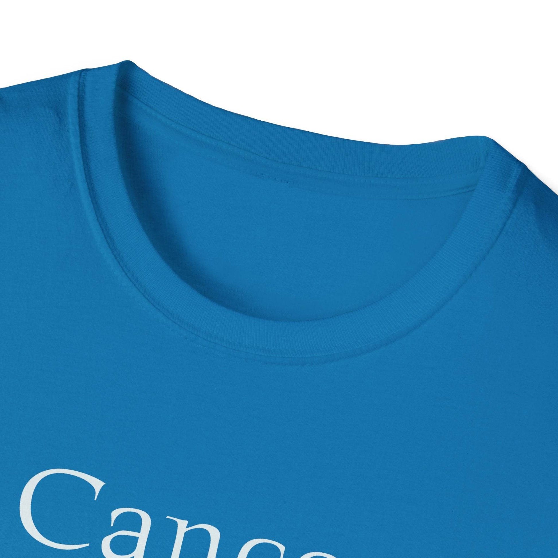 Cancer Warrior Unisex Softstyle T-Shirt - Empowering Battle for Women's Health - The Dreamer's Bookshop.
