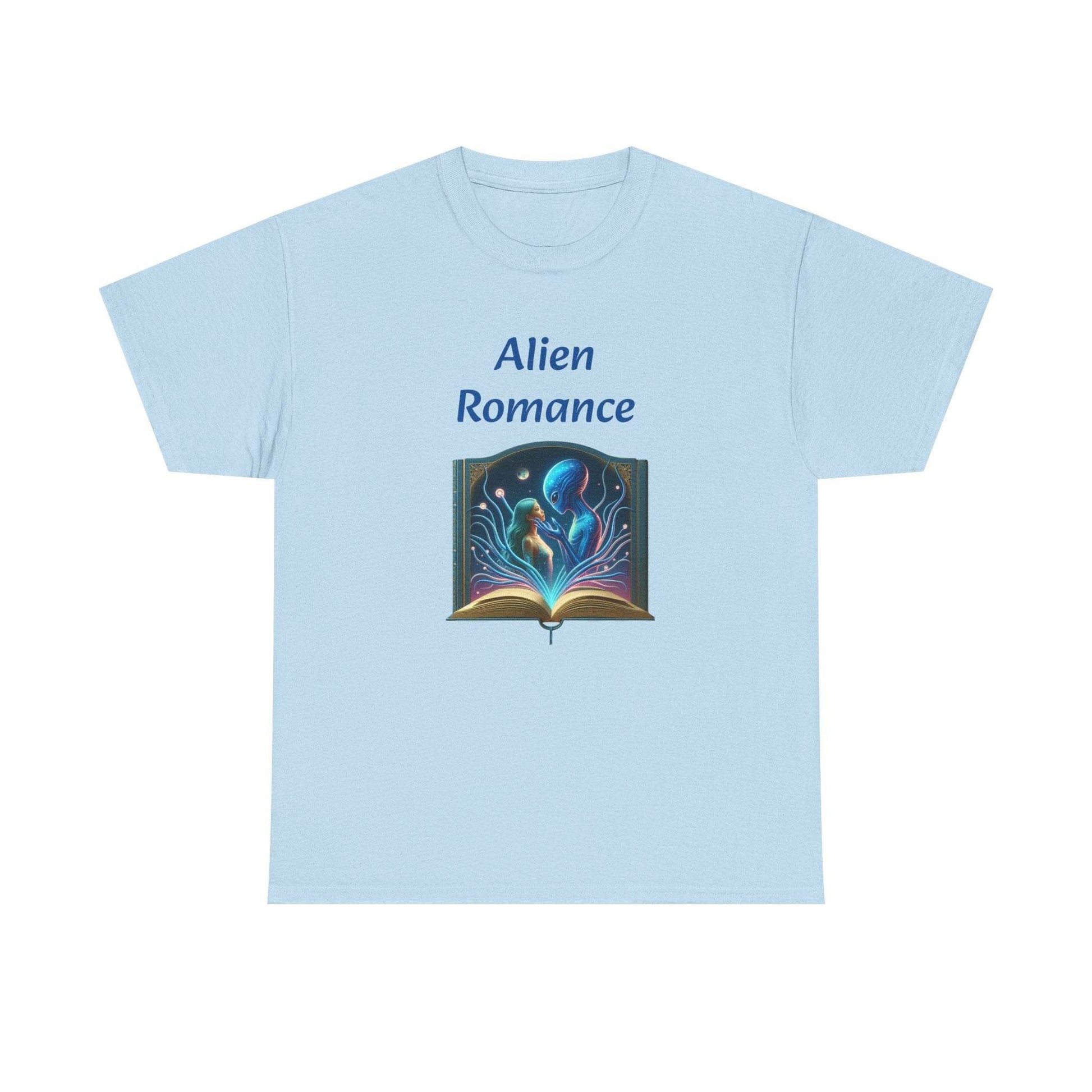 Sci-Fi - Graphic Tee - Unisex Heavy Cotton T-Shirt Alien Romance Books - The Dreamer's Bookshop.