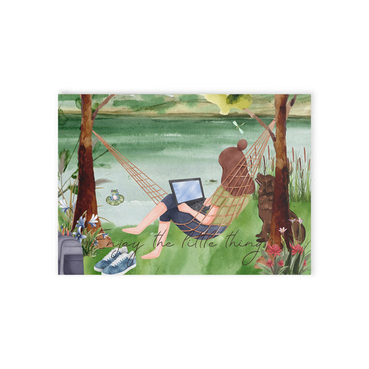 The Dreamer's Bookshop "Lake" Enjoy the Little Things