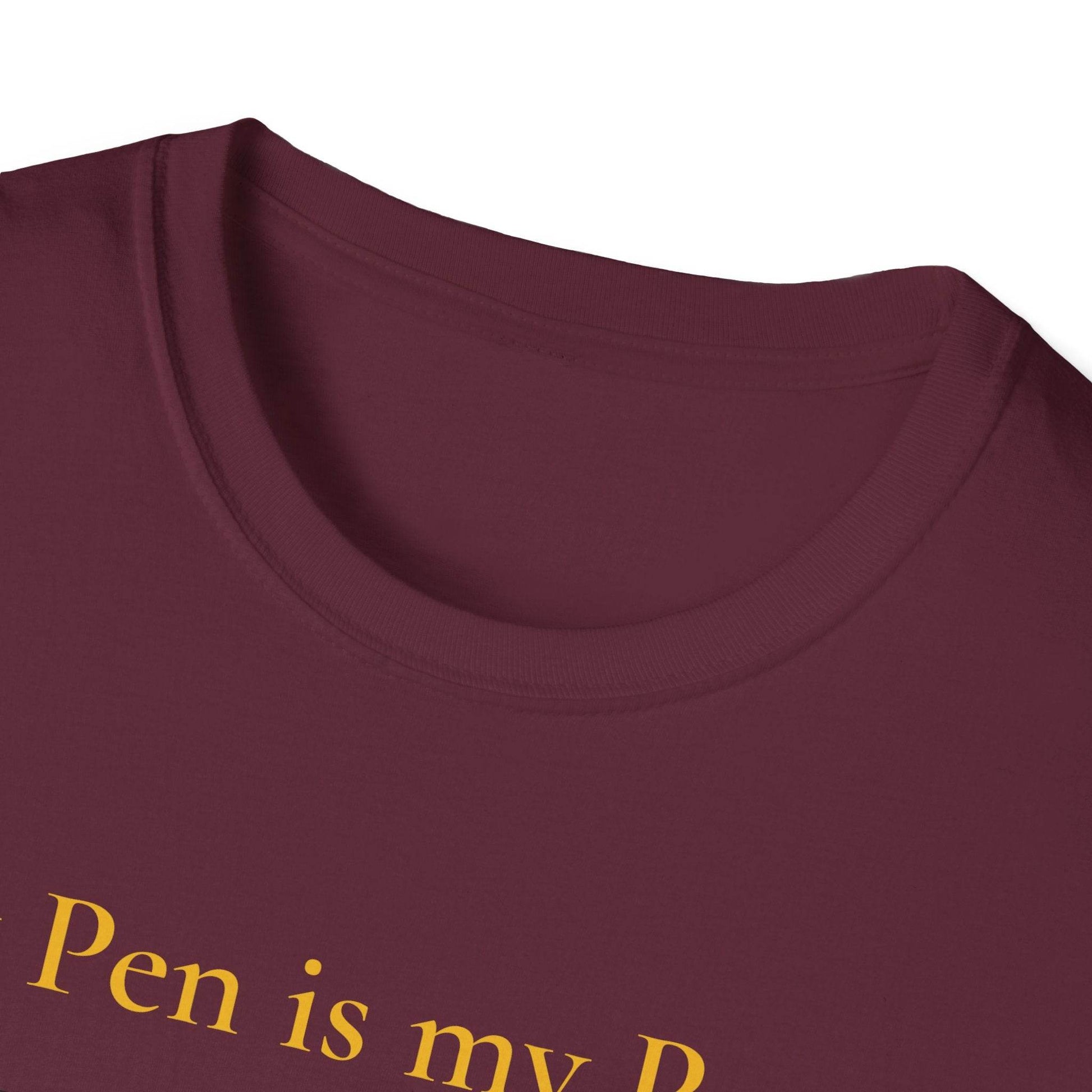 Unisex Softstyle T-Shirt - 'My Pen' - The Dreamer's Bookshop.