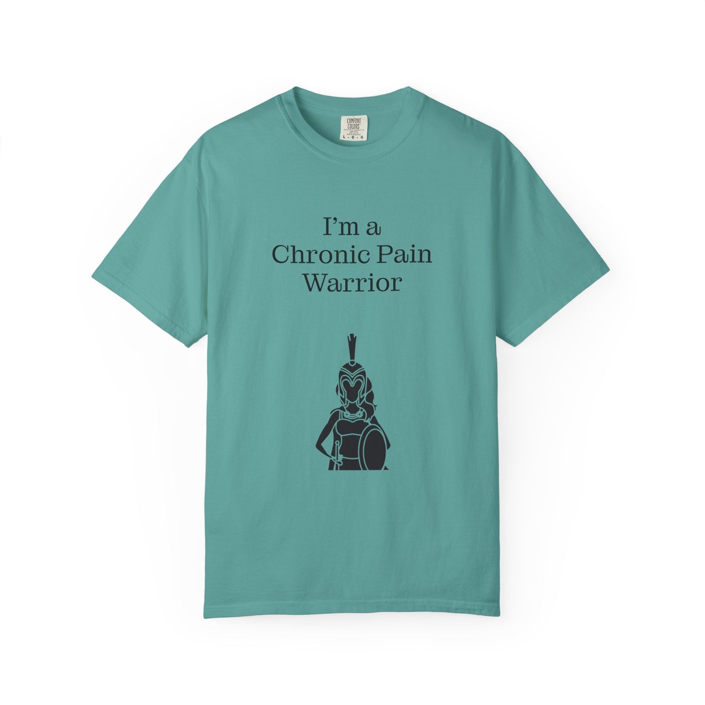 Chronic Pain Warrior Unisex Garment-Dyed T-Shirt - Empowering Supportive Apparel