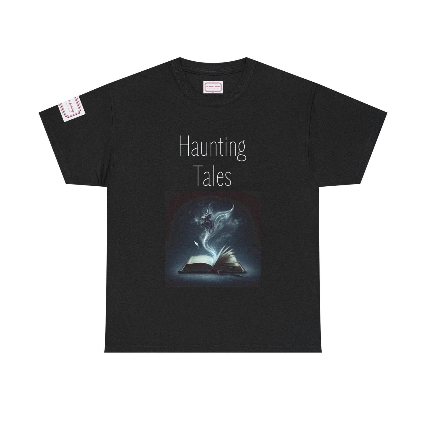 Haunting Tales - Unisex Heavy Cotton Tee - Perfect for Book Lovers - The Dreamer's Bookshop.