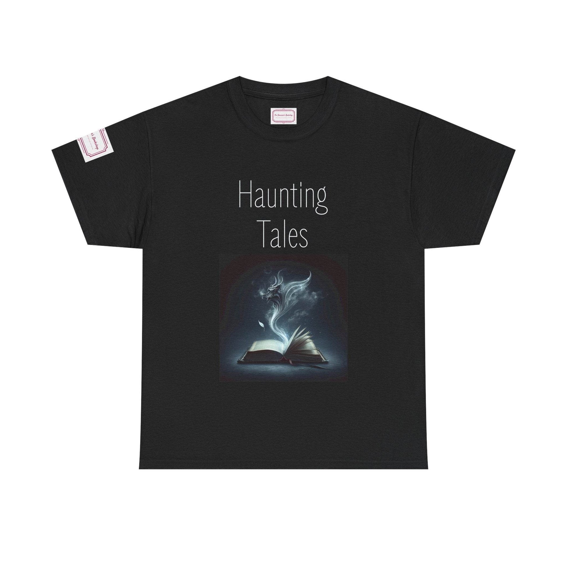 Haunting Tales - Unisex Heavy Cotton Tee - Perfect for Book Lovers - The Dreamer's Bookshop.