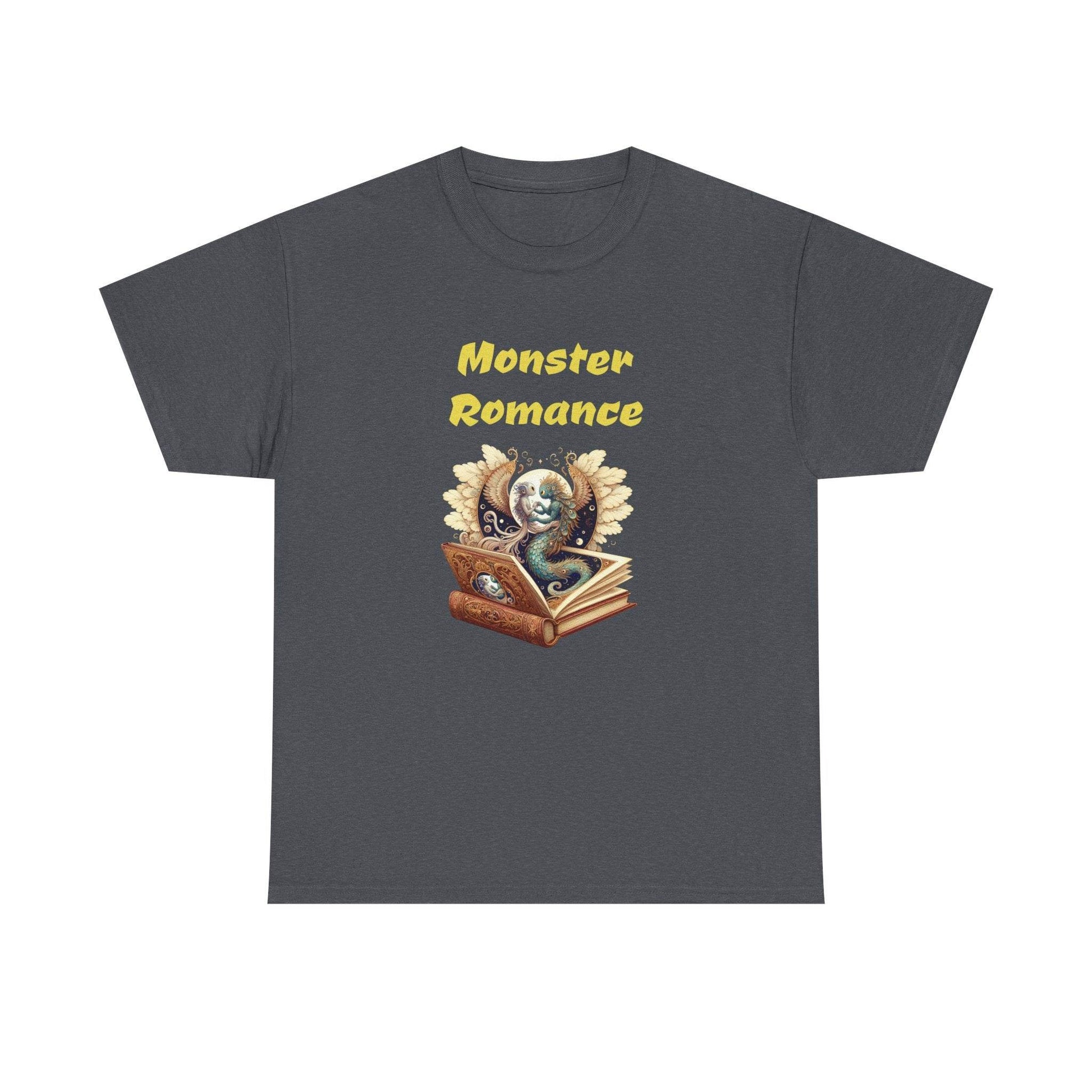 Fantasy - Graphic Tee - Unisex Heavy Cotton T-Shirt Monster Romance Books - The Dreamer's Bookshop.