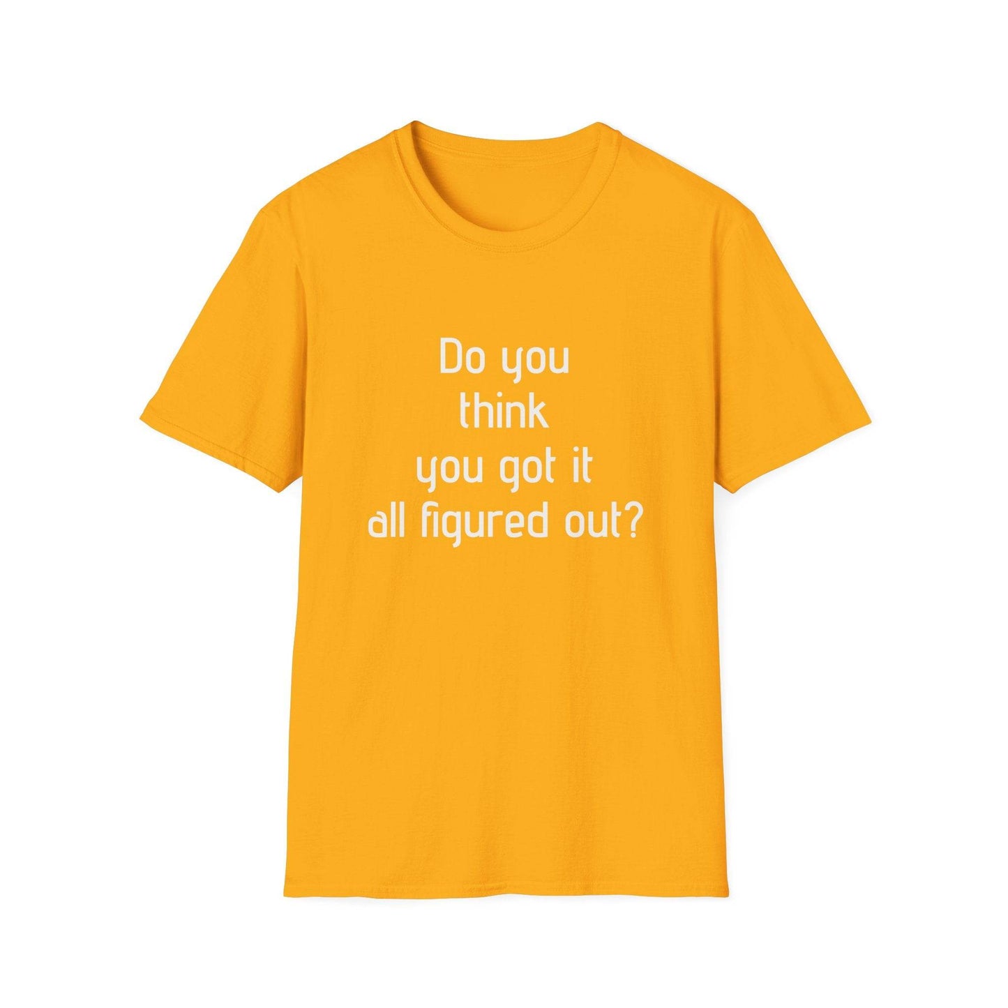 Unisex Softstyle T-Shirt - 'Think Again' - The Dreamer's Bookshop.