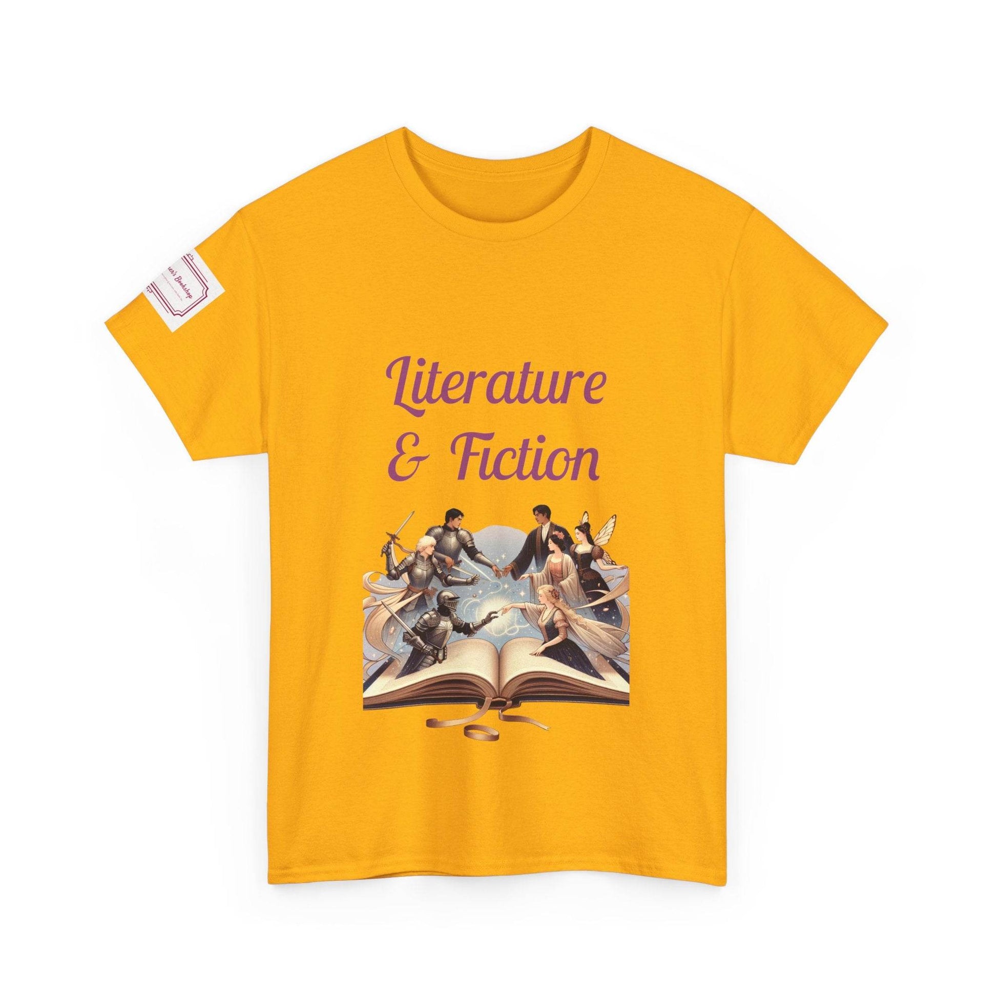 Fiction - Unisex Heavy Cotton Tee - Literature Books - The Dreamer's Bookshop.