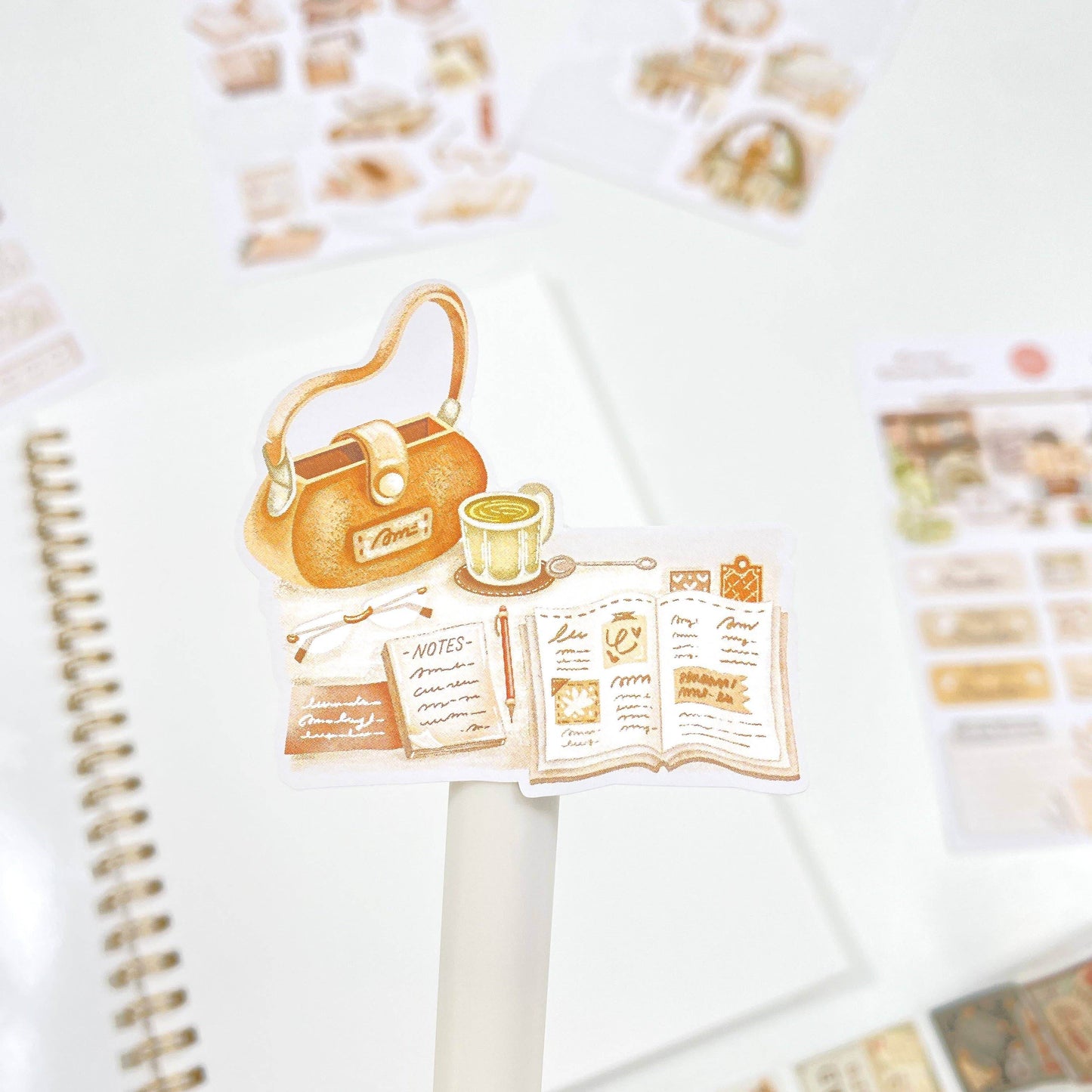 LETTOOn - Heerlijke leestijd - Stickerset - The Dreamer's Bookshop.