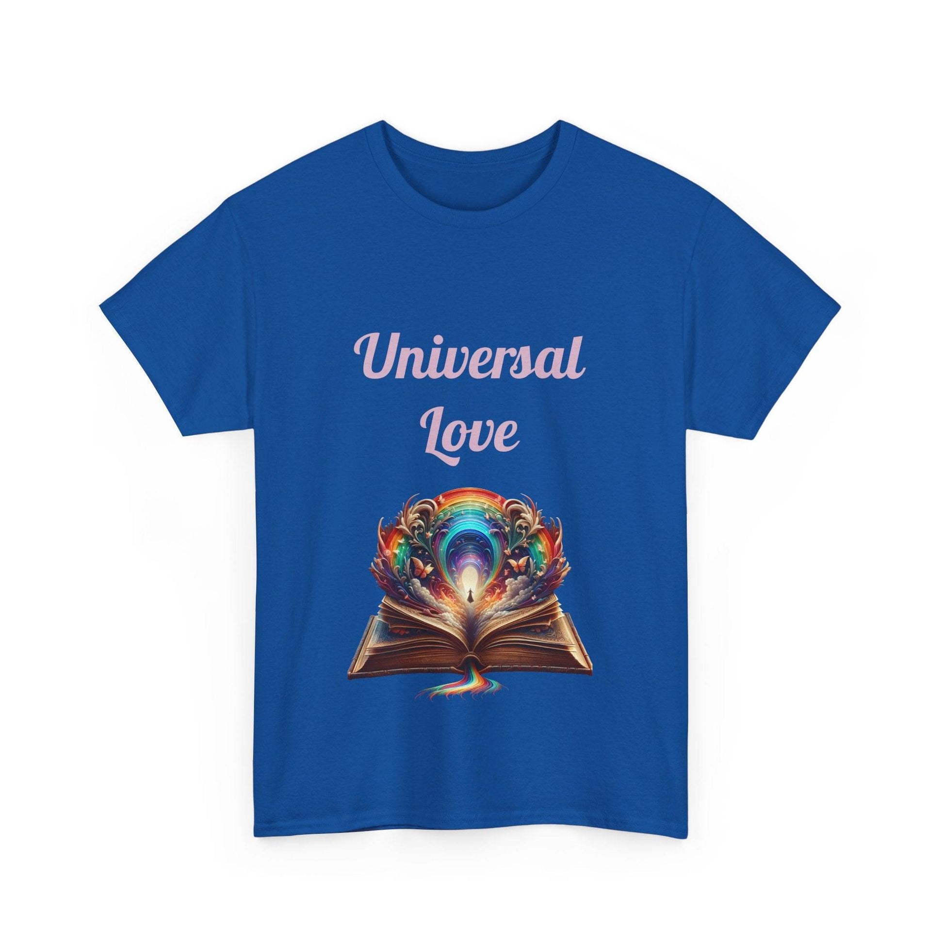 Universal Love - Unisex Heavy Cotton Tee - Queer Romance Books - The Dreamer's Bookshop.