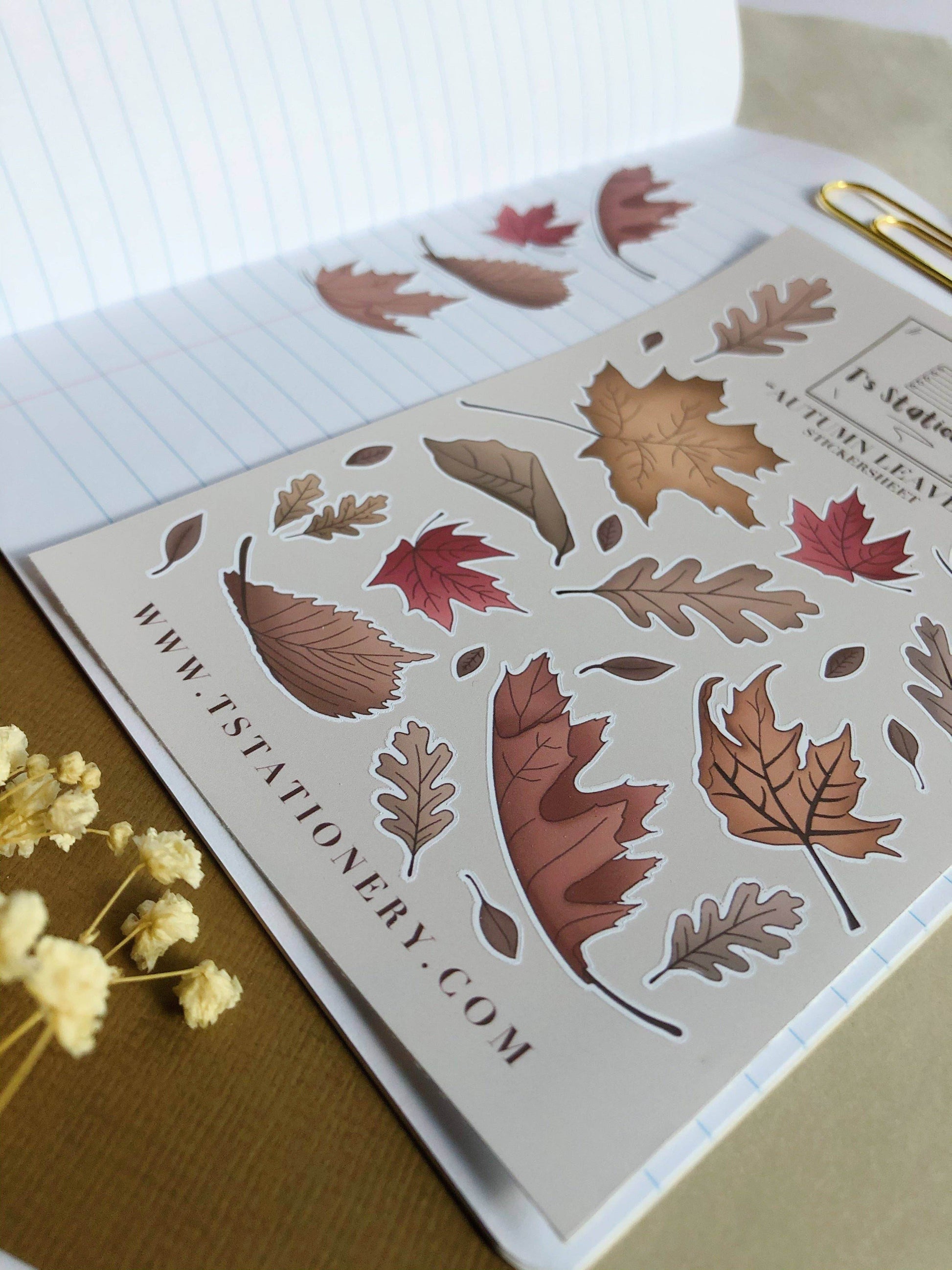 T's Stationery - „Herfstbladeren” - The Dreamer's Bookshop.