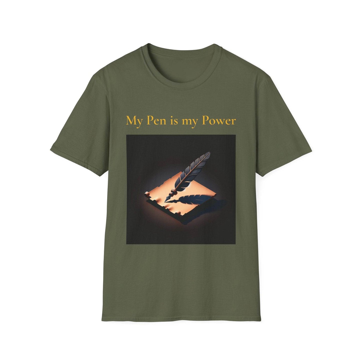 Unisex Softstyle T-Shirt - 'My Pen' - The Dreamer's Bookshop.