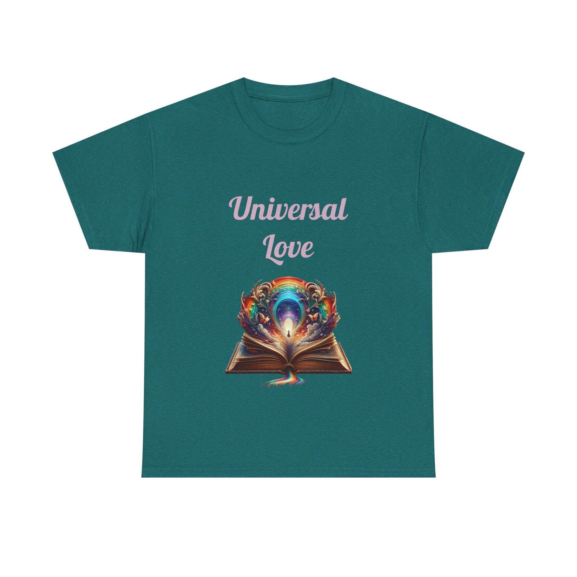 Universal Love - Unisex Heavy Cotton Tee - Queer Romance Books - The Dreamer's Bookshop.