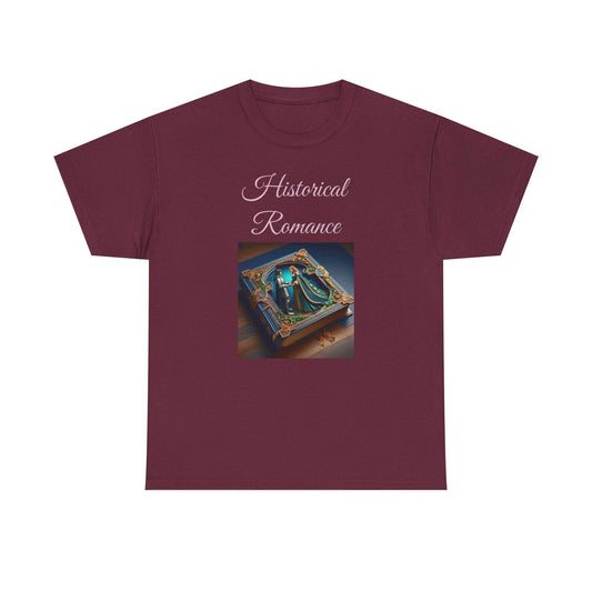 Fiction - Graphic Tee - Unisex Heavy Cotton T-Shirt - Historical Romance - The Dreamer's Bookshop.