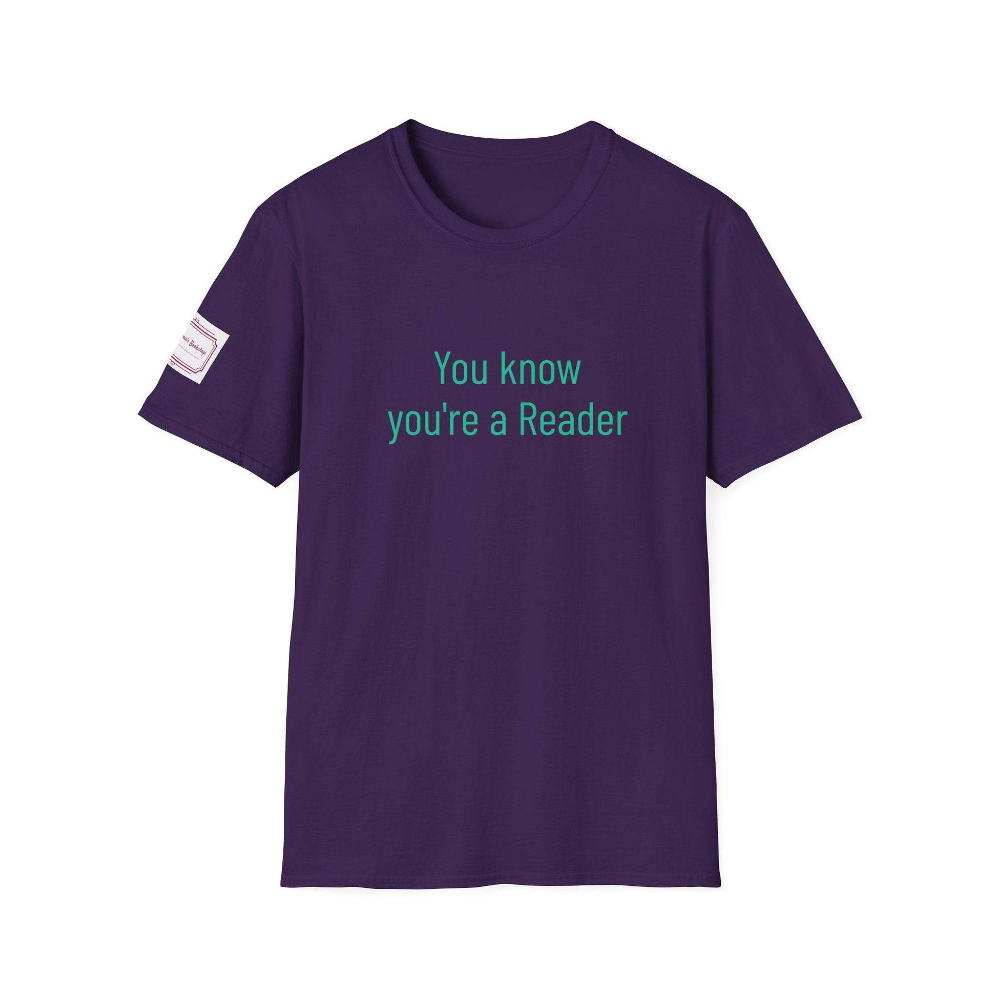 Inspirational Unisex Softstyle T-Shirt - 'You Know' Philosophical Design - The Dreamer's Bookshop.