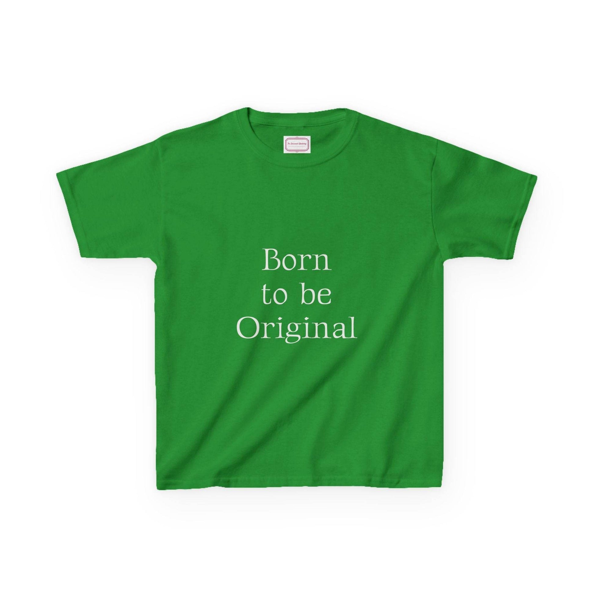 US (Ww) Kids Creative Spirit Tee - 'Born to be Original' - The Dreamer's Bookshop.