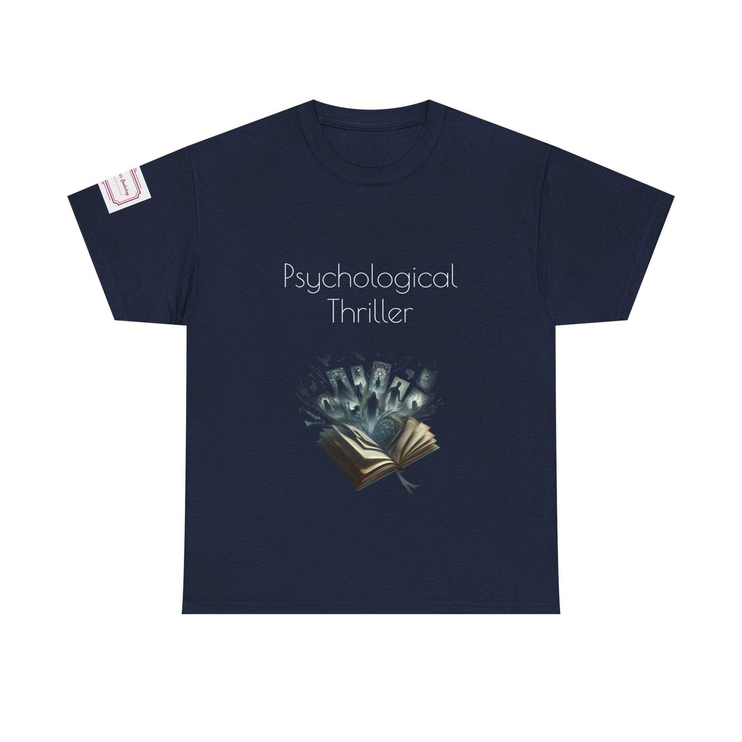 Fiction - Unisex Heavy Cotton Tee - Psychological Thriller - The Dreamer's Bookshop.