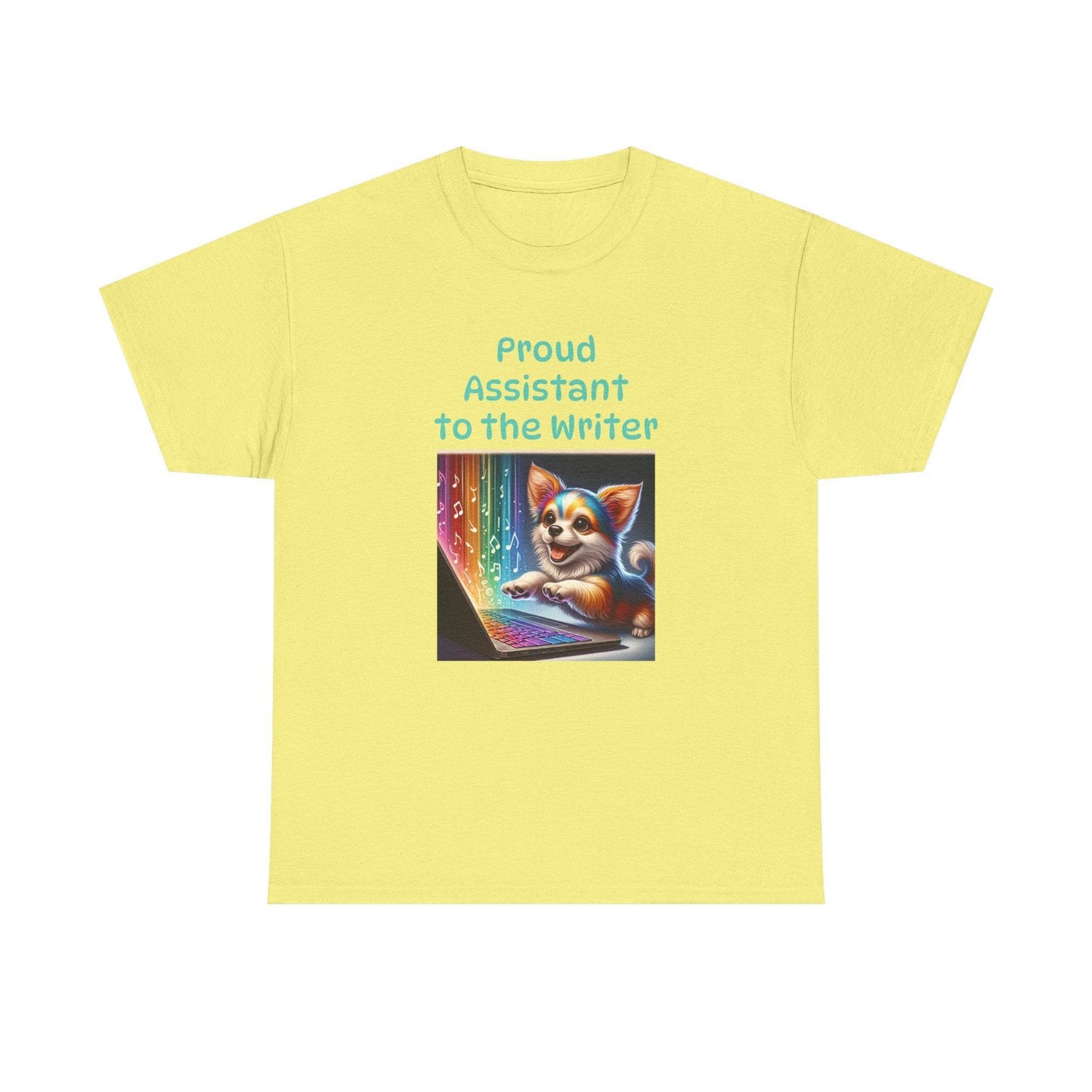 Assistant Writer - A Unisex Heavy Cotton Tee - Perfect Gift for Book Lovers - The Dreamer's Bookshop.