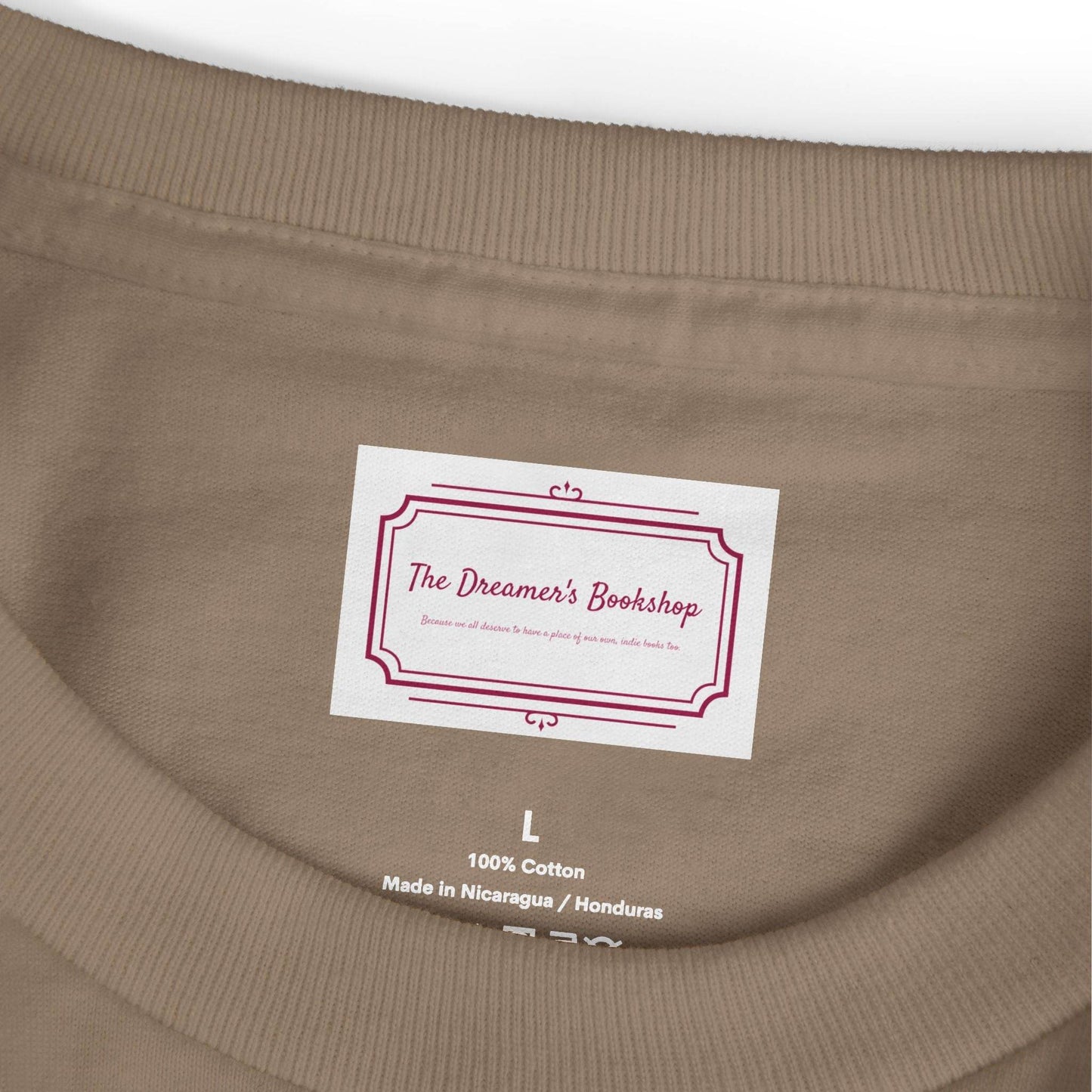 Unisex Original Creator Tee - Heavyweight Cotton Shirt - The Dreamer's Bookshop.