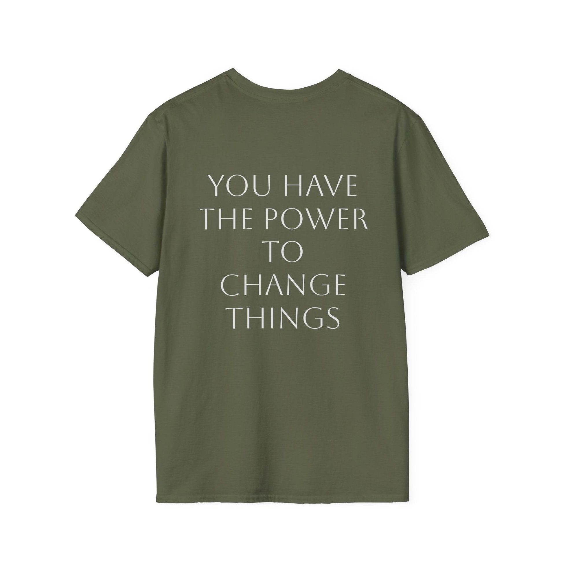 Unisex Softstyle T-Shirt - 'Mindset' & 'Books Take Me Places Far & Beyond' - The Dreamer's Bookshop.