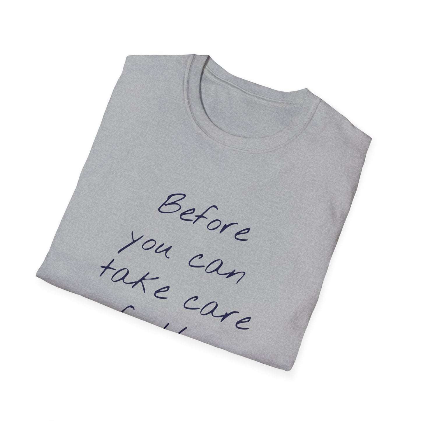 Unisex -Inspired T-Shirt - "Take Care" - Inspirational - The Dreamer's Bookshop.