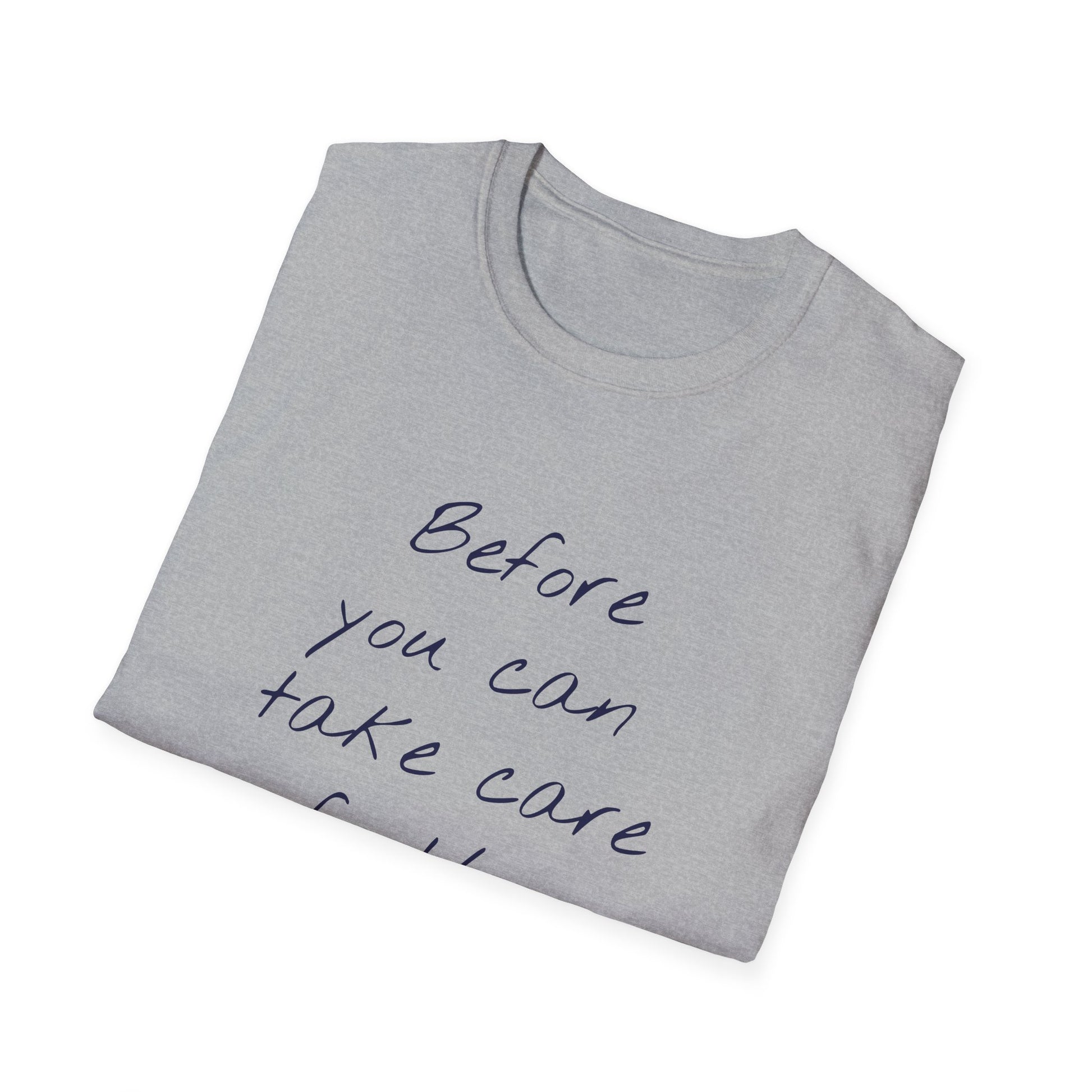 Unisex -Inspired T-Shirt - "Take Care" - Inspirational - The Dreamer's Bookshop.