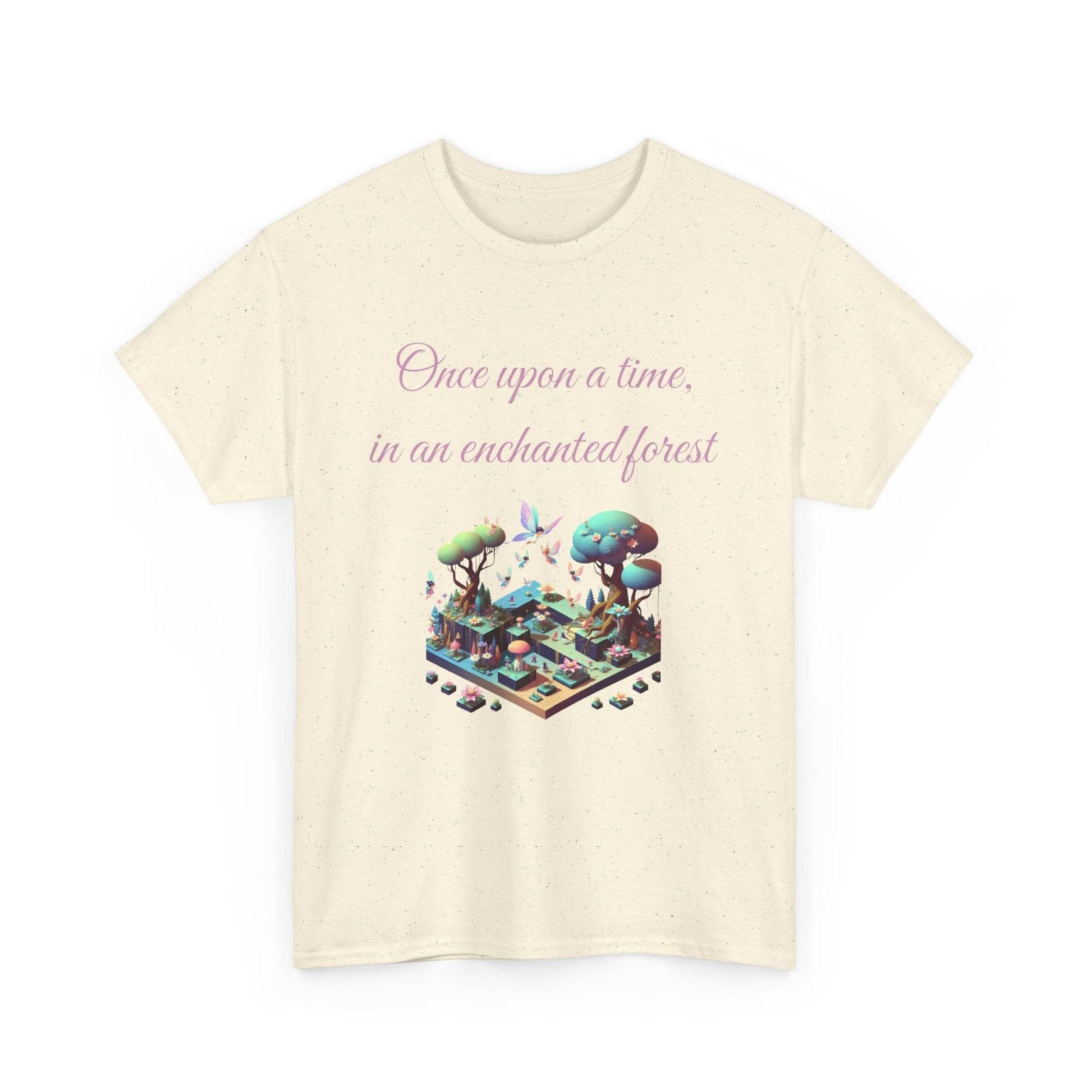 Enchanted Forest - A Unisex Heavy Cotton Tee - Perfect Gift for Book Lovers - The Dreamer's Bookshop.