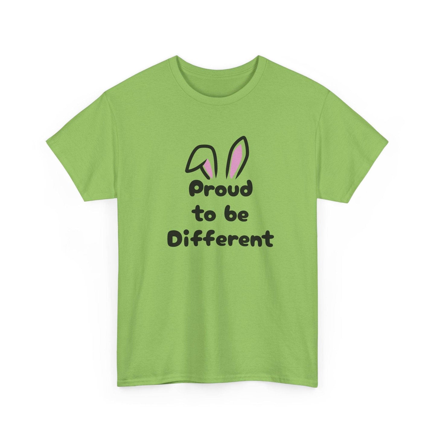 Proud to be Different Unisex Heavy Cotton Tee - Celebrate Individuality & Self-Expression - The Dreamer's Bookshop.