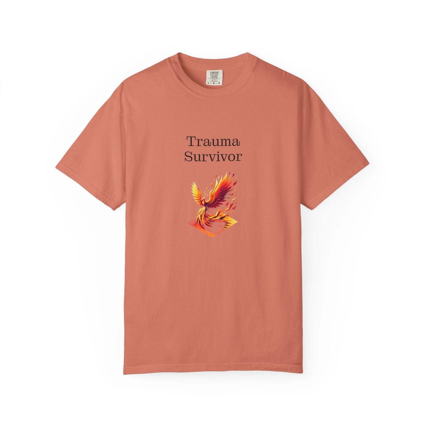 Trauma Survivor Unisex Garment-Dyed T-shirt - Inspirational Motivational Tee