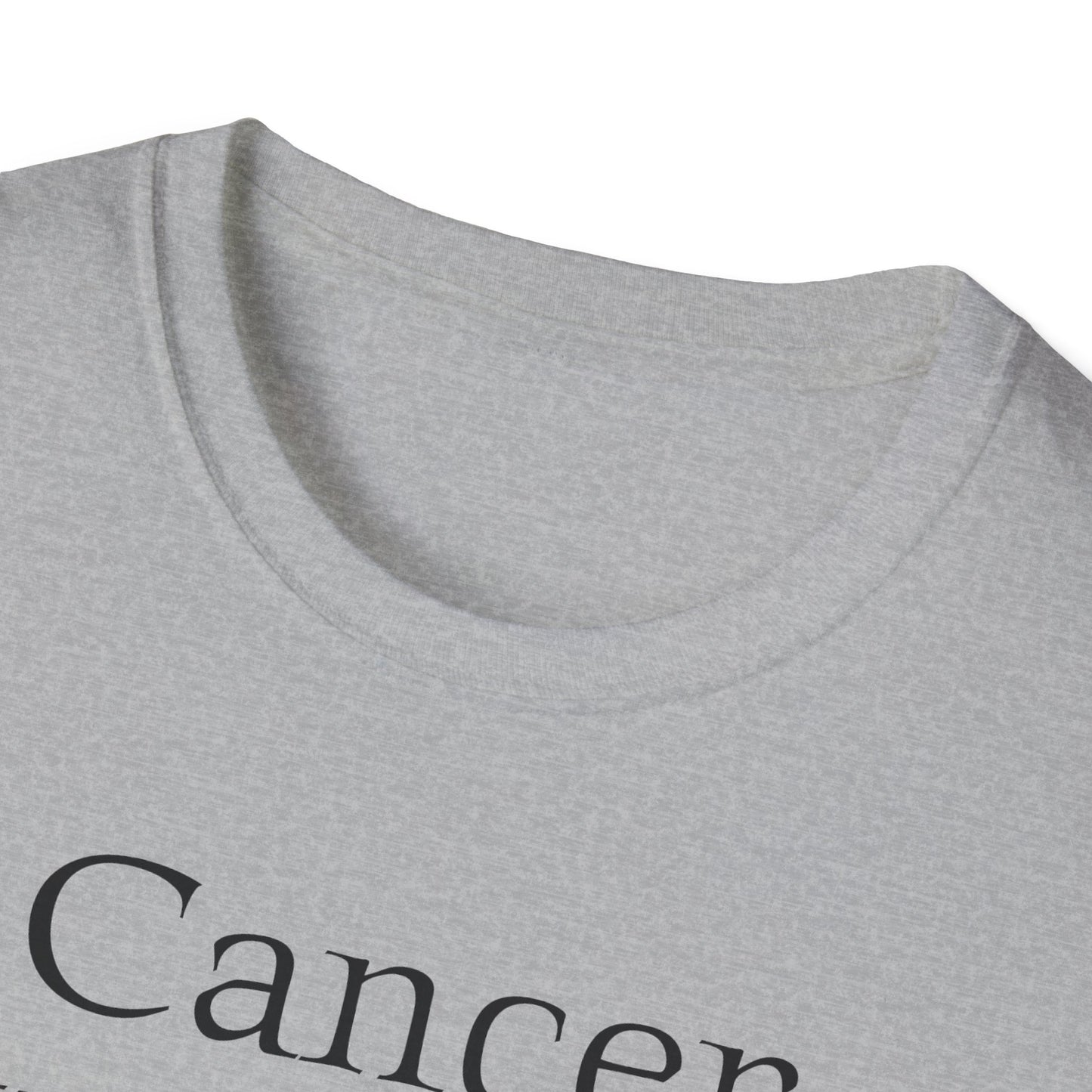 Cancer Warrior Unisex Softstyle T-Shirt - Empowering Graphic Tee for Women's Health Awarenes