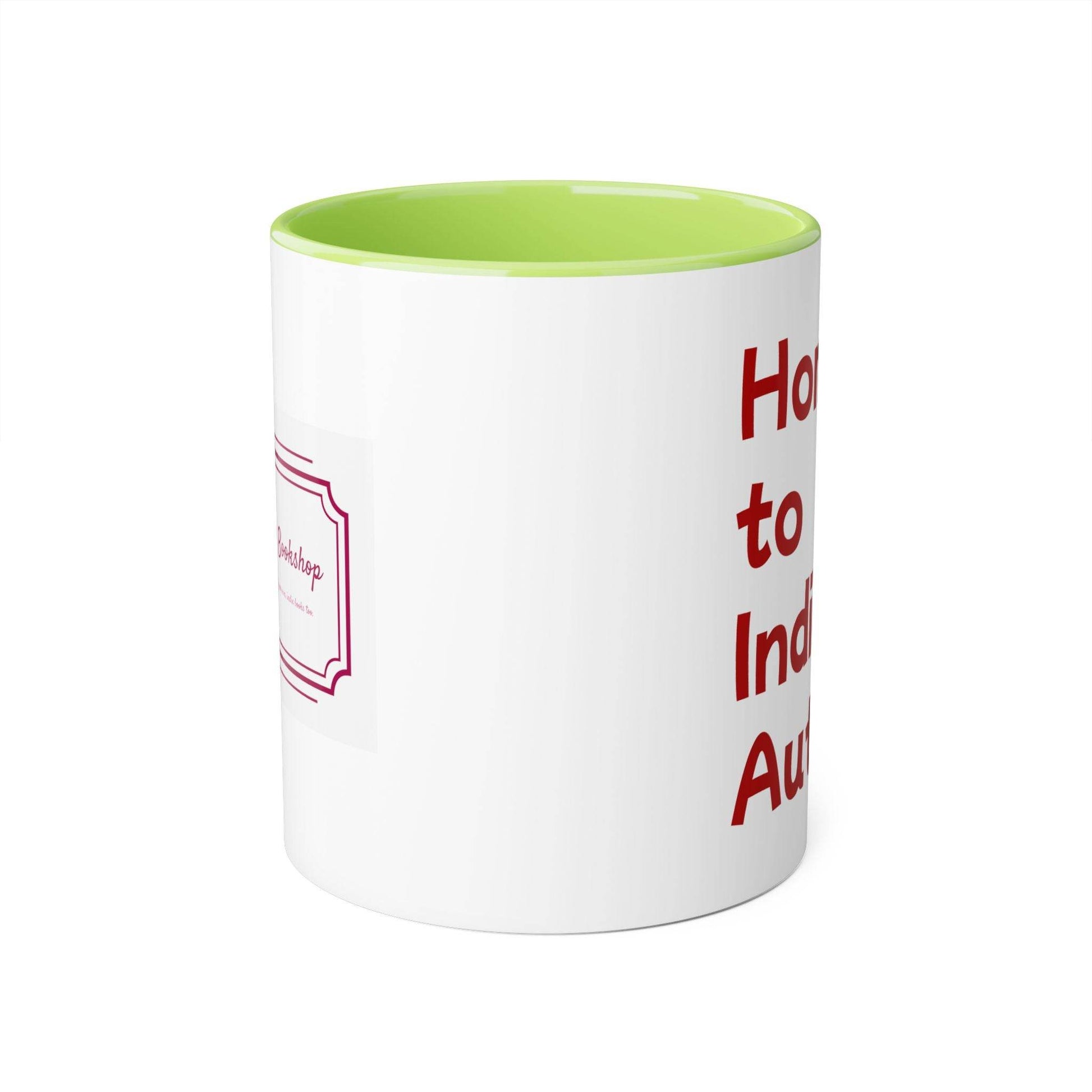 Personalized Dreamer's Bookshop Accent Mug - 11oz Coffee Cup for Book Lovers - The Dreamer's Bookshop.