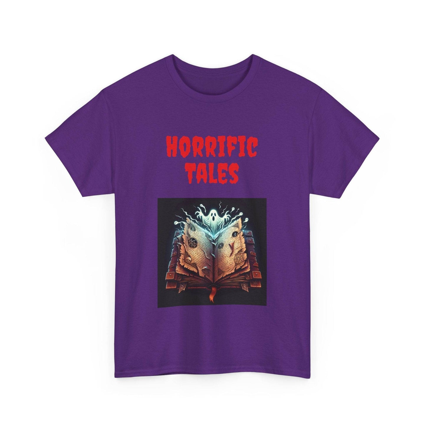 Horrific Tales - A Unisex Heavy Cotton Tee - Perfect for Book Lovers - The Dreamer's Bookshop.