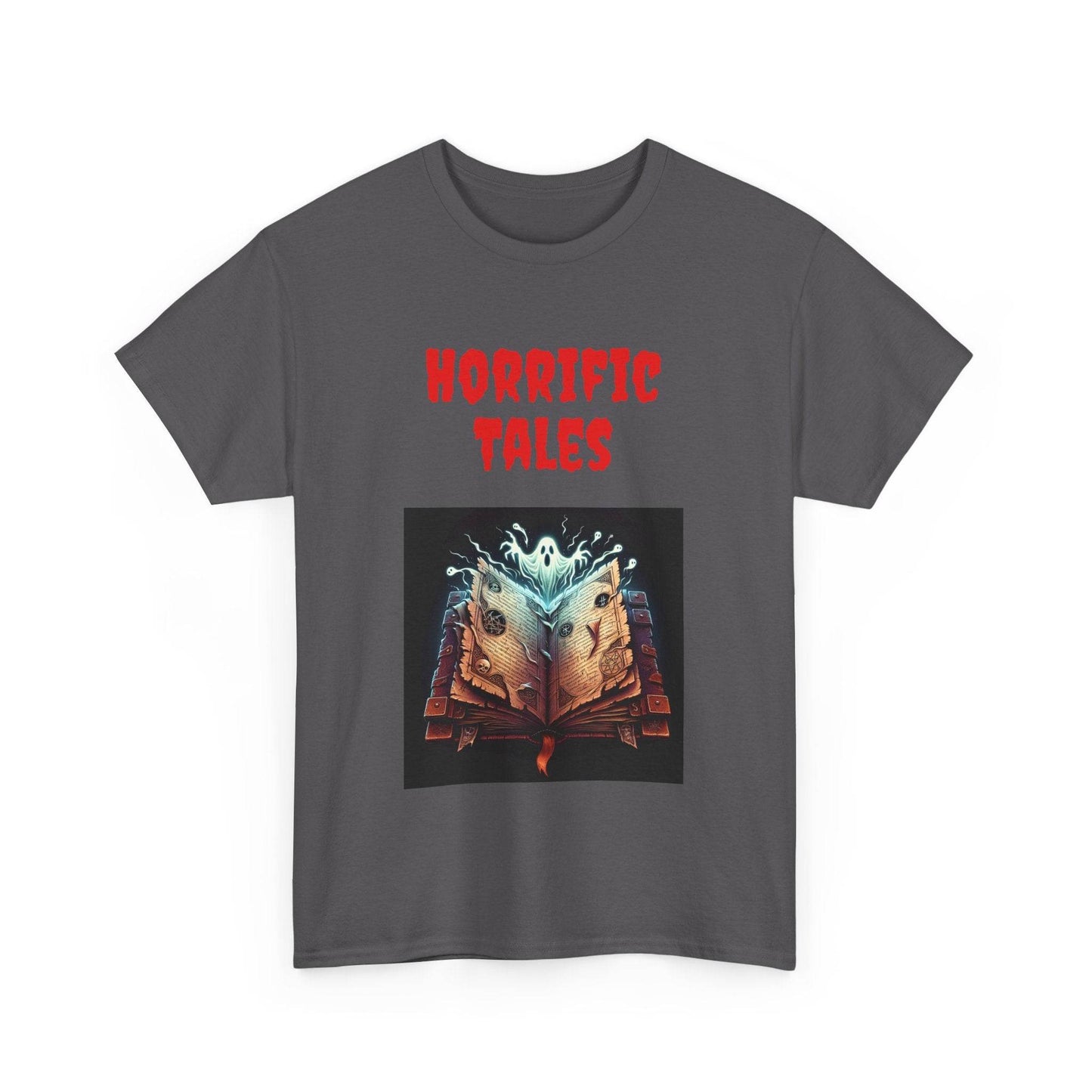 Horrific Tales - A Unisex Heavy Cotton Tee - Perfect for Book Lovers - The Dreamer's Bookshop.