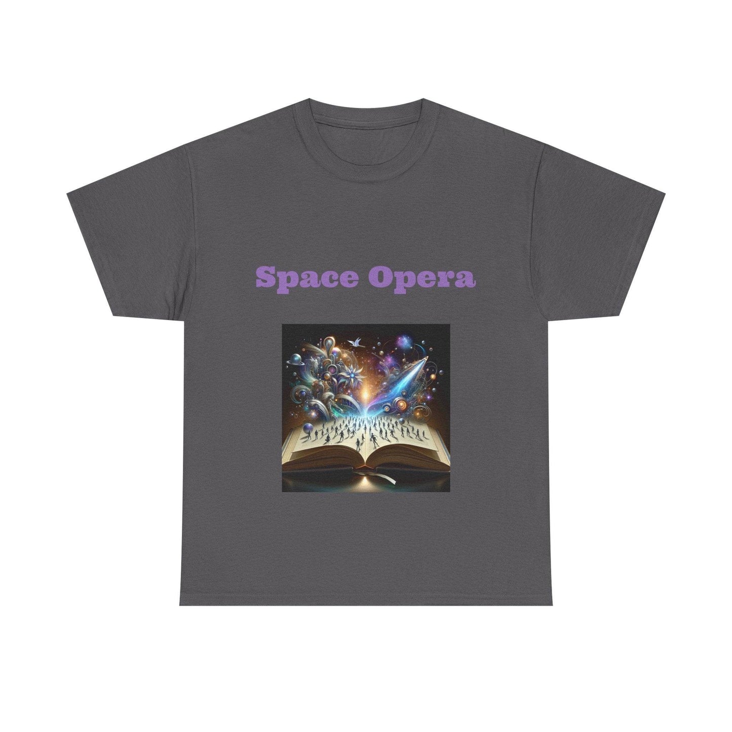 Space Opera - Unisex Heavy Cotton Tee - Sci-Fi Books - The Dreamer's Bookshop.