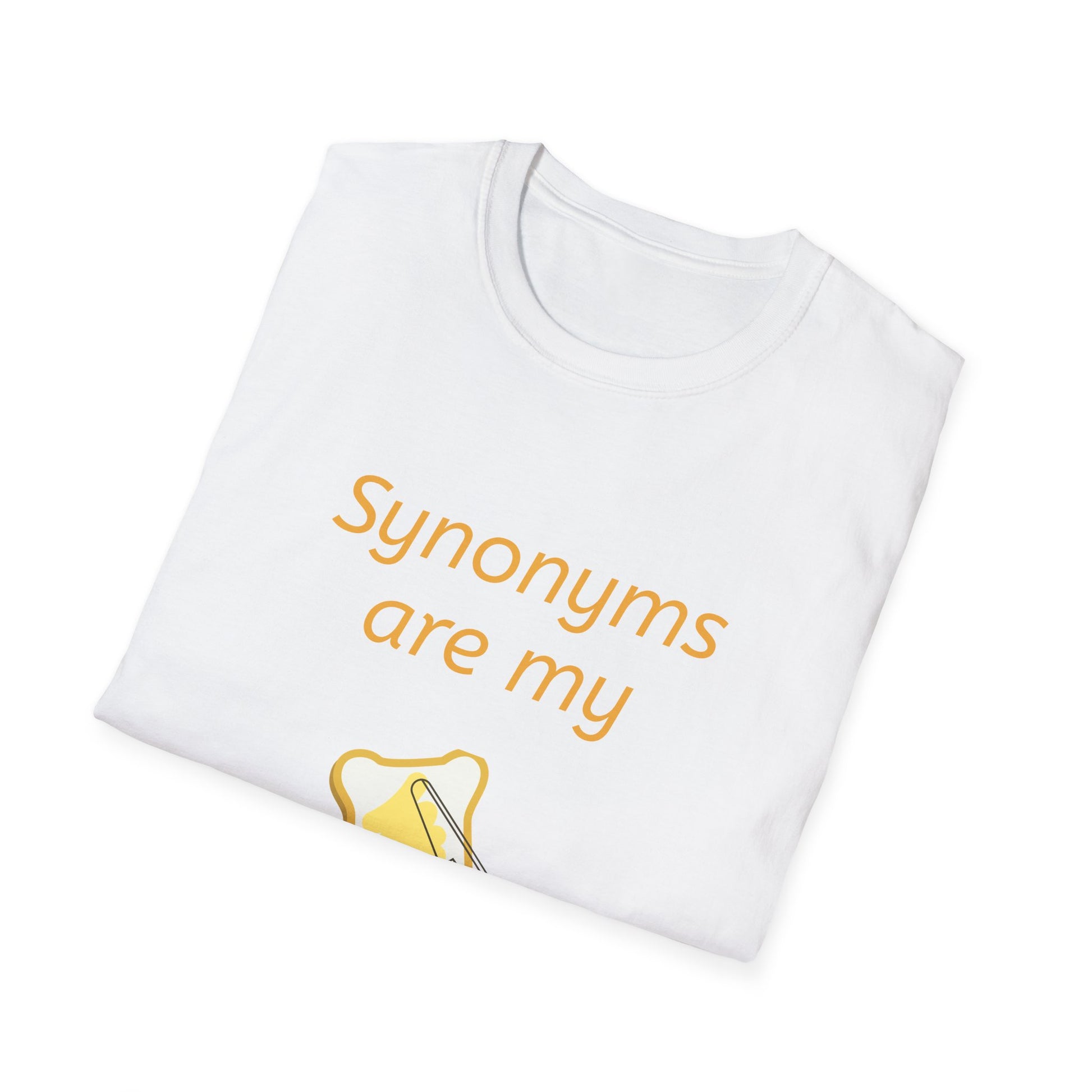 "Synonyms Are My Jam" Unisex Softstyle T-Shirt - Wordsmiths - The Dreamer's Bookshop.