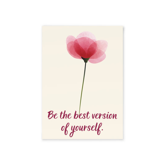 The Dreamer's Bookshop - Love Yourself Card "Be the best" - The Dreamer's Bookshop.