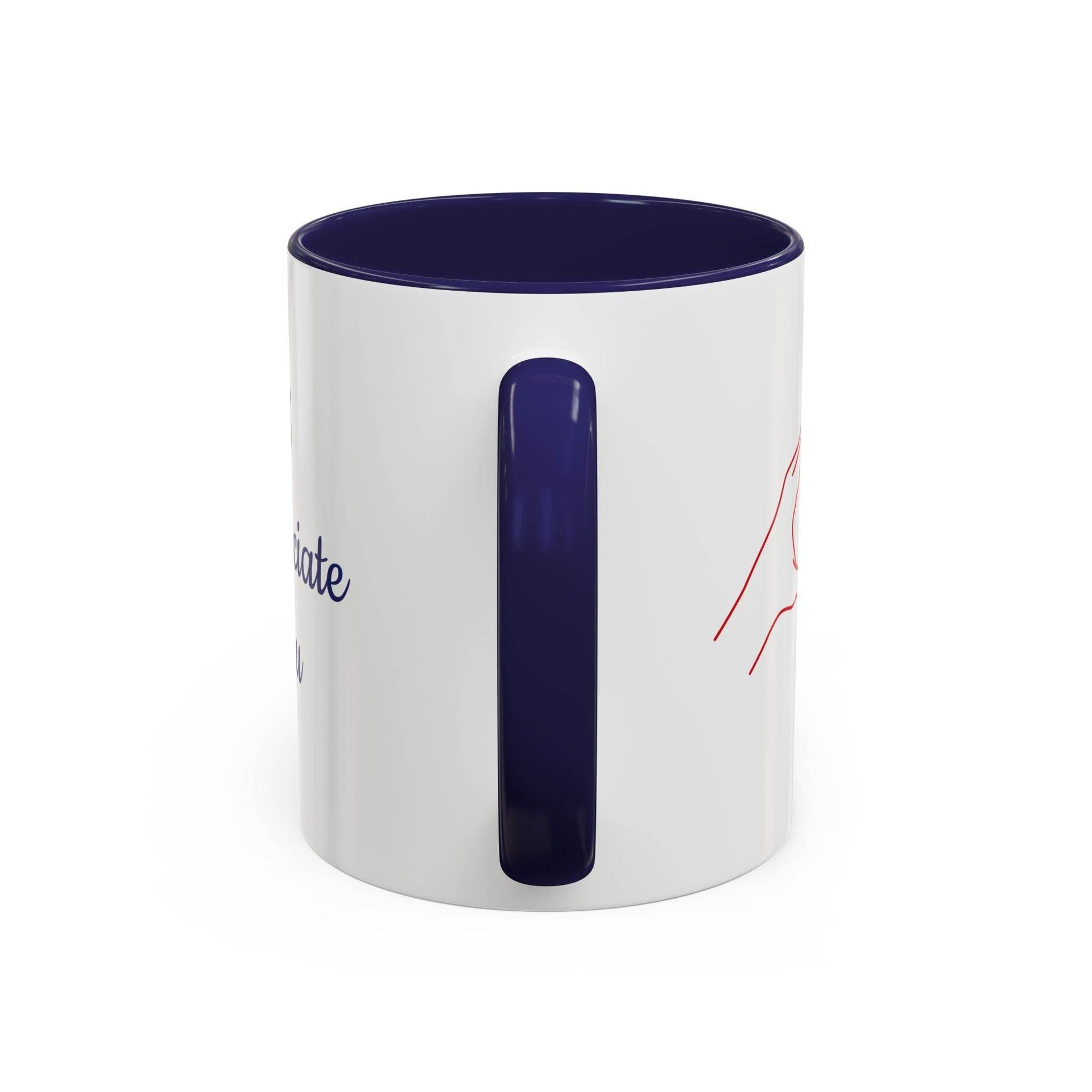 I appreciate you Mug - Perfect Gift for Someone Important - The Dreamer's Bookshop.
