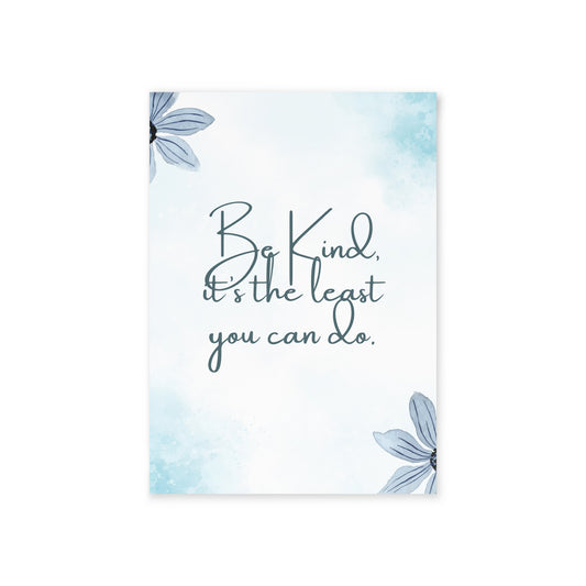 The Dreamer's Bookshop - Positive Affirmation Card "Be Kind" - The Dreamer's Bookshop.